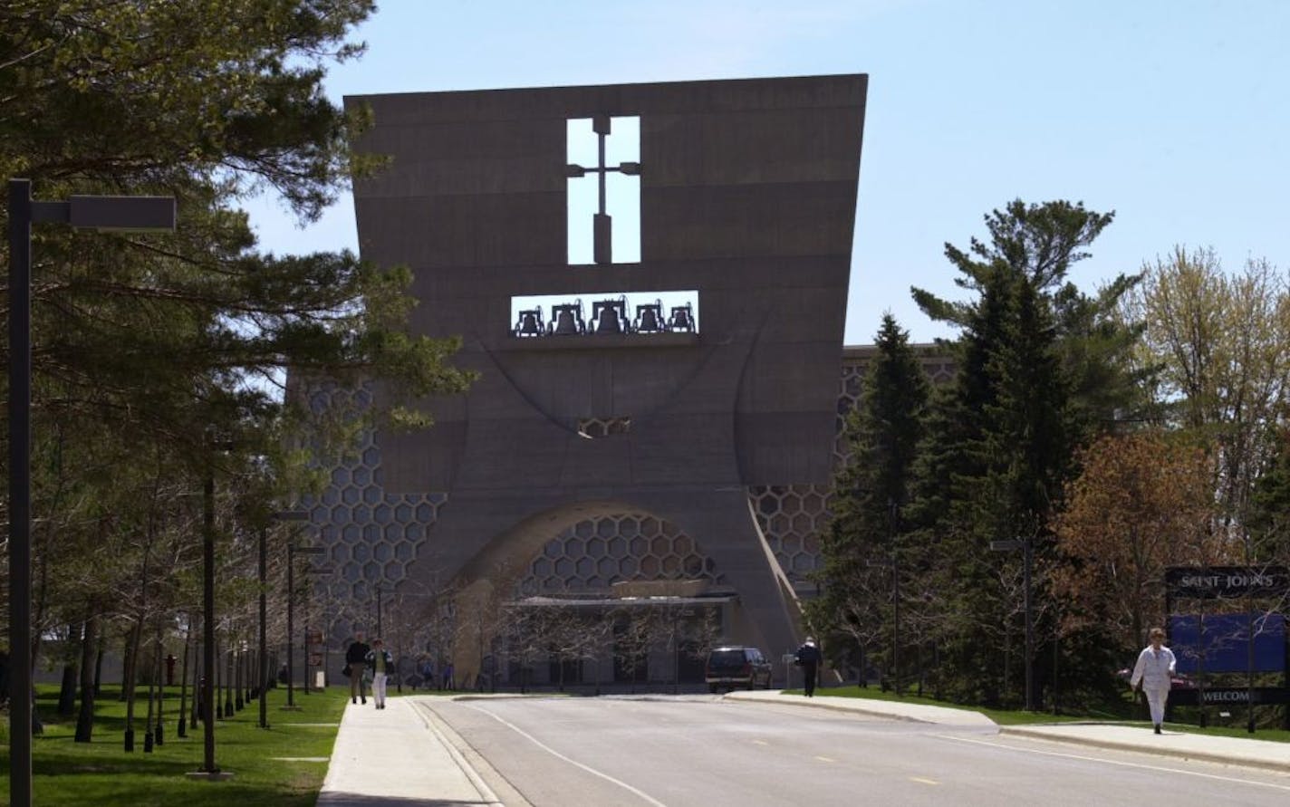 The Abbey Church is a landmark on the St. John's University campus located in Collegeville.