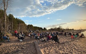 Federal funds to help restore Lake Superior sandbar