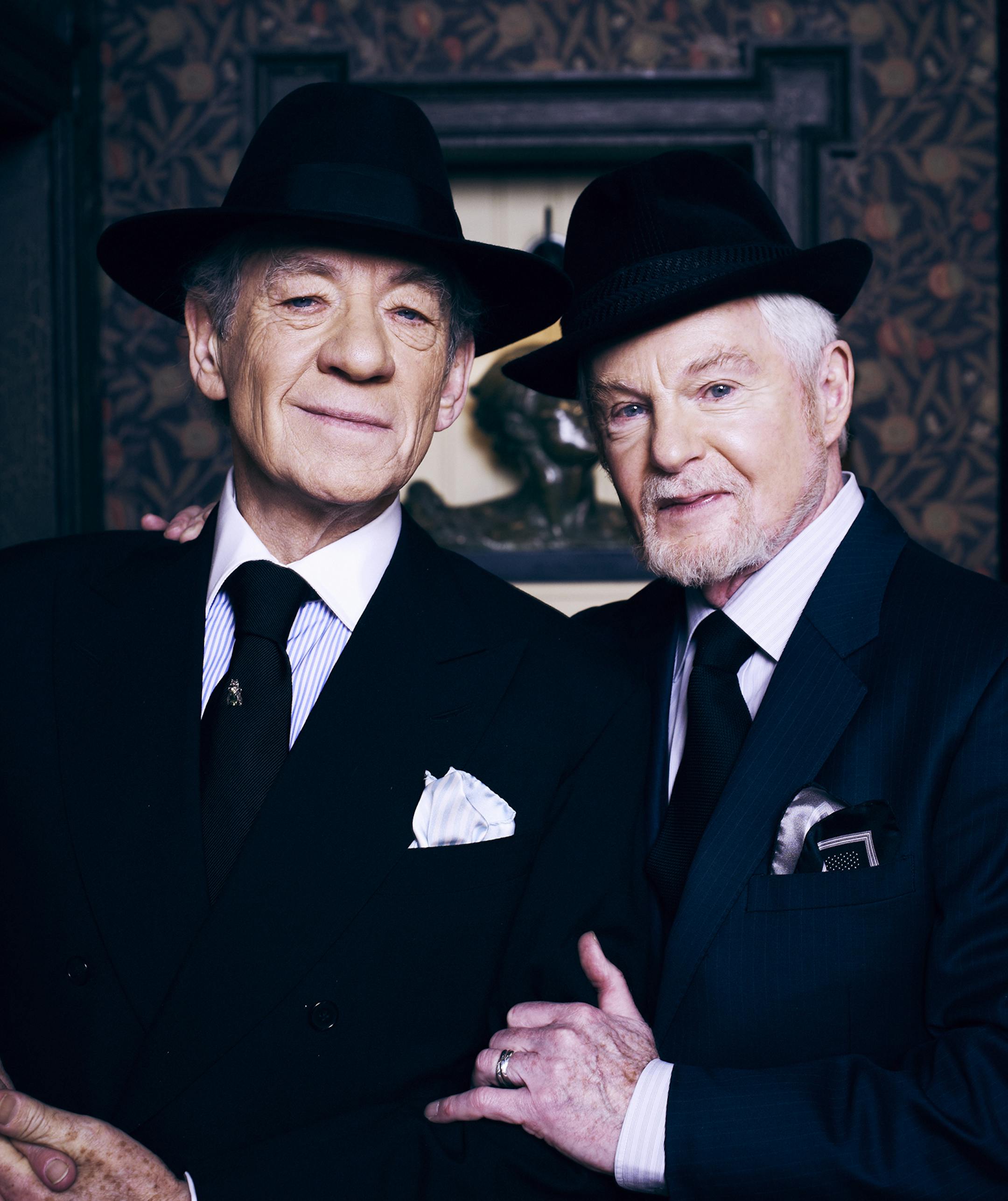 Ian McKellen as Freddie and Derek Jacobi as Stuart in "Vicious." credt: ITV / Brown Eyed Boy Ltd.