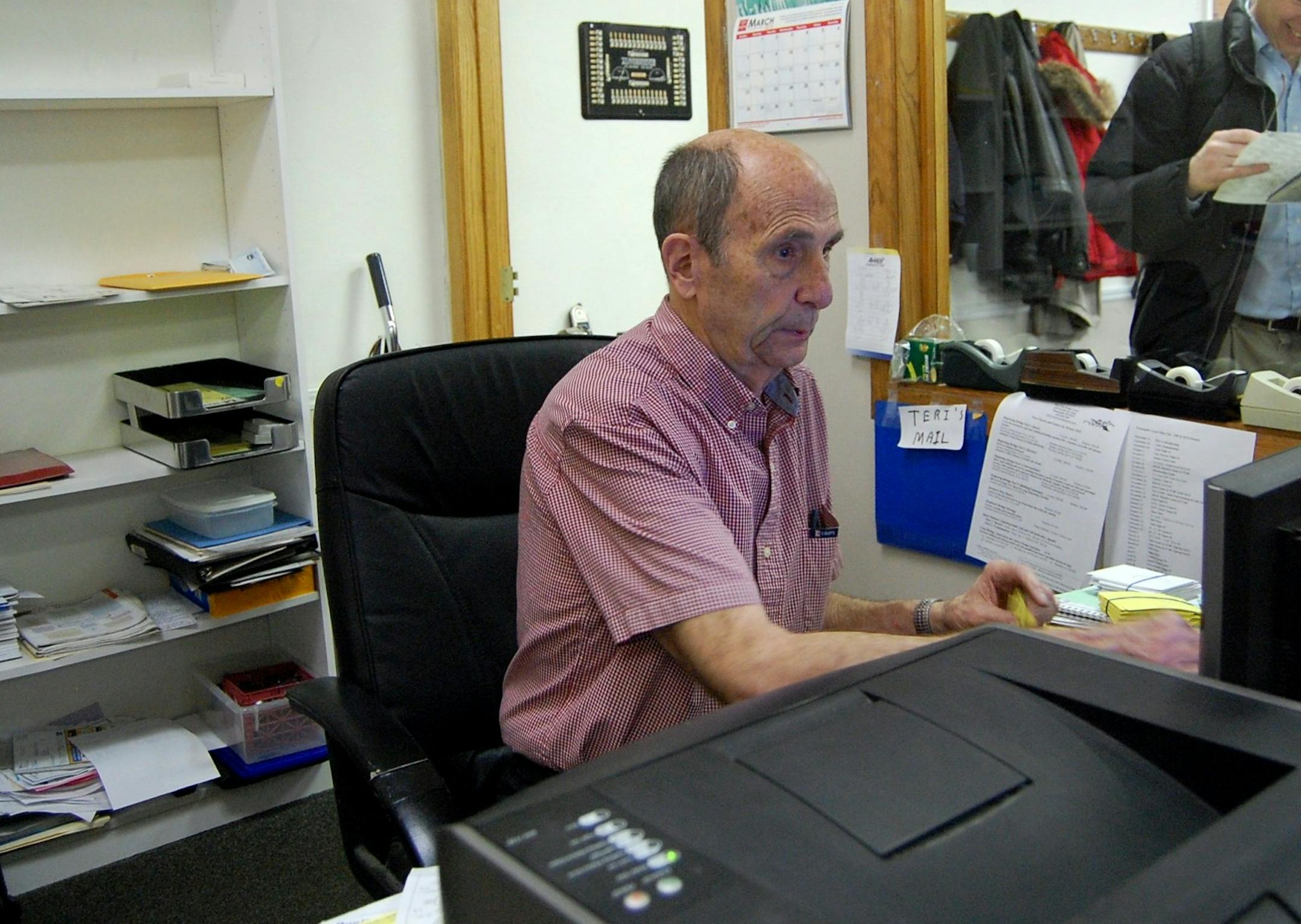 Larry scores up yet another game.