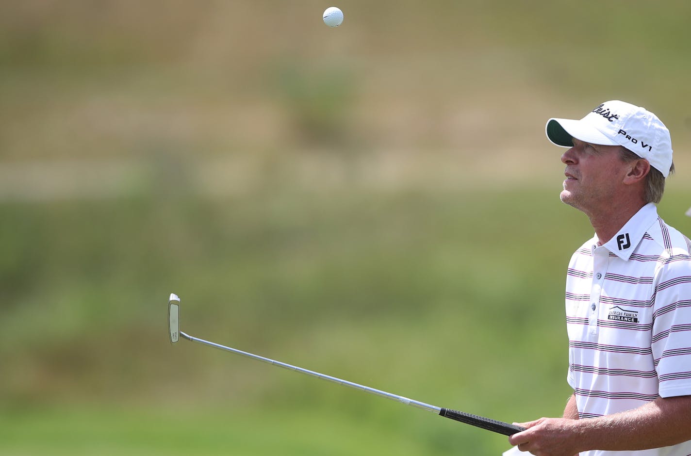 Steve Stricker during the EMC Pro-Am competition at the Tournament Players Club Wednesday August 2, 2017 in Blaine, MN. ] JERRY HOLT &#xef; jerry.holt@startribune.com