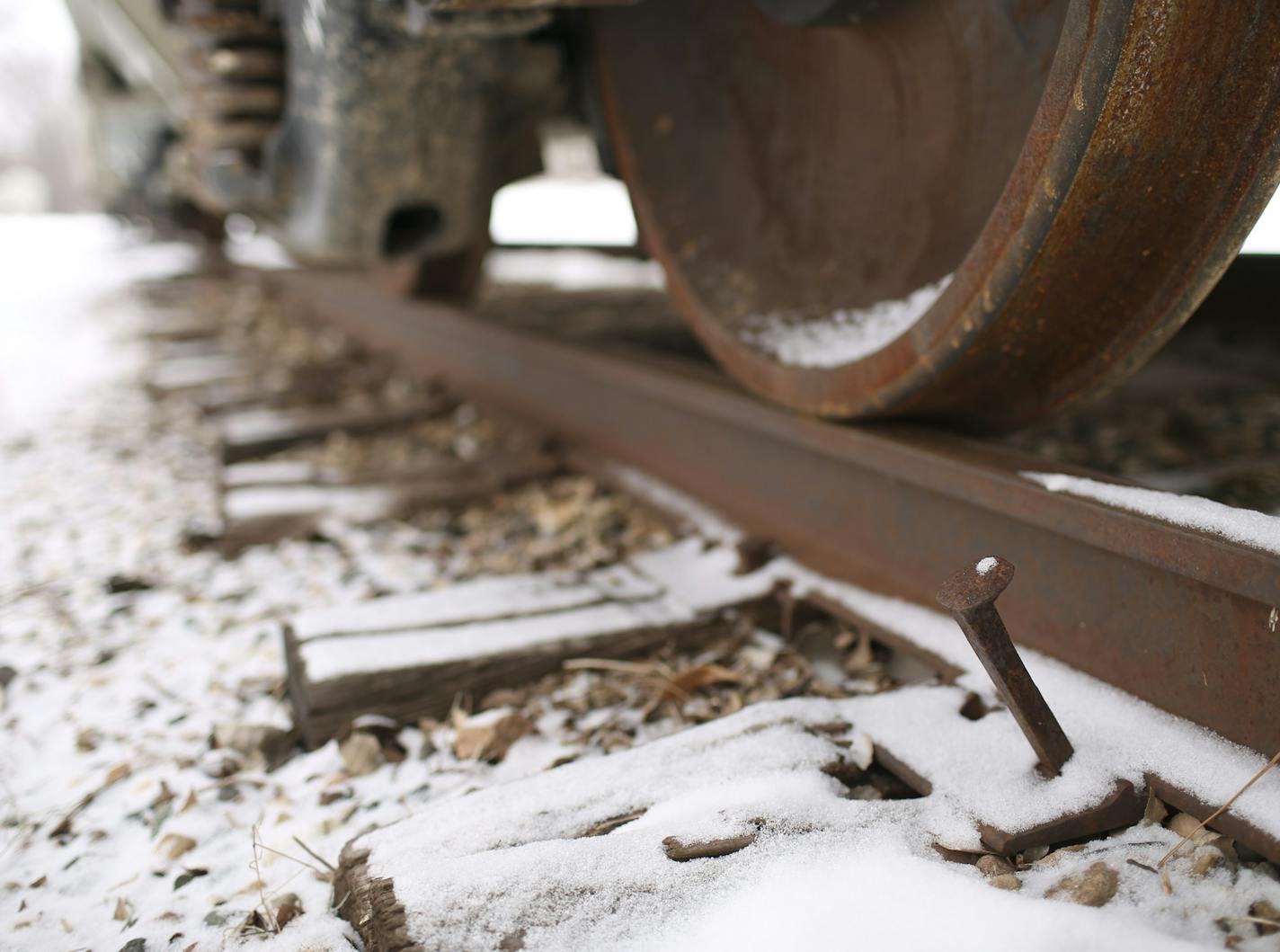 Pam Steinhagen and her neighbors are concerned about the integrity of the tracks that rail cars are stored on behind their houses. ] JEFF WHEELER &#xef; jeff.wheeler@startribune.com For seven years, Pam Steinhagen has had parked rail cars sitting on an unused stretch of track that runs behind her Lakeville house. She&#xed;s been an outspoken advocate for getting them moved, and has raised concerns about neighbors having to &#xec;police&#xee; the cars for trespassers and graffiti. Steinhagen and