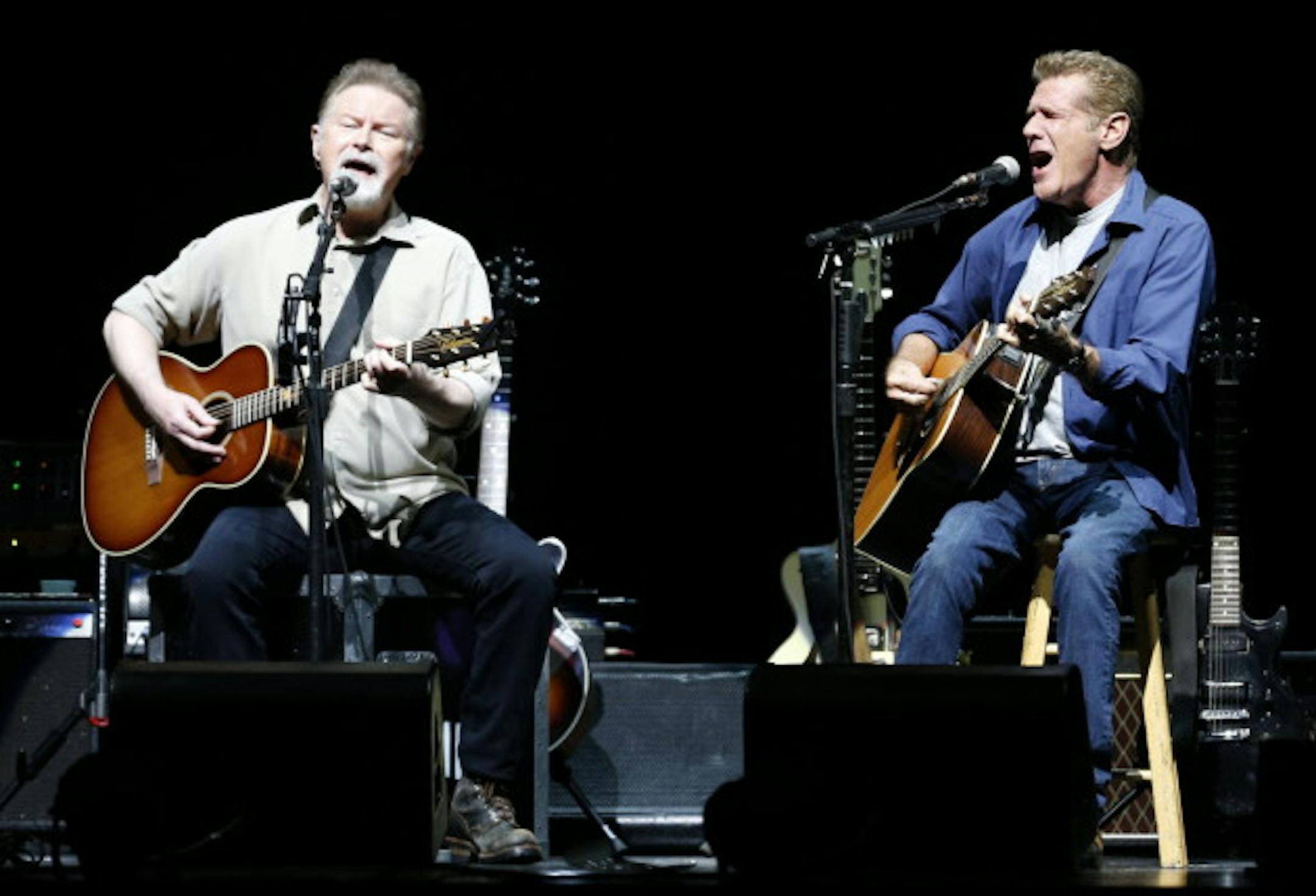 Henley and Frey in 2013 at Target Center
