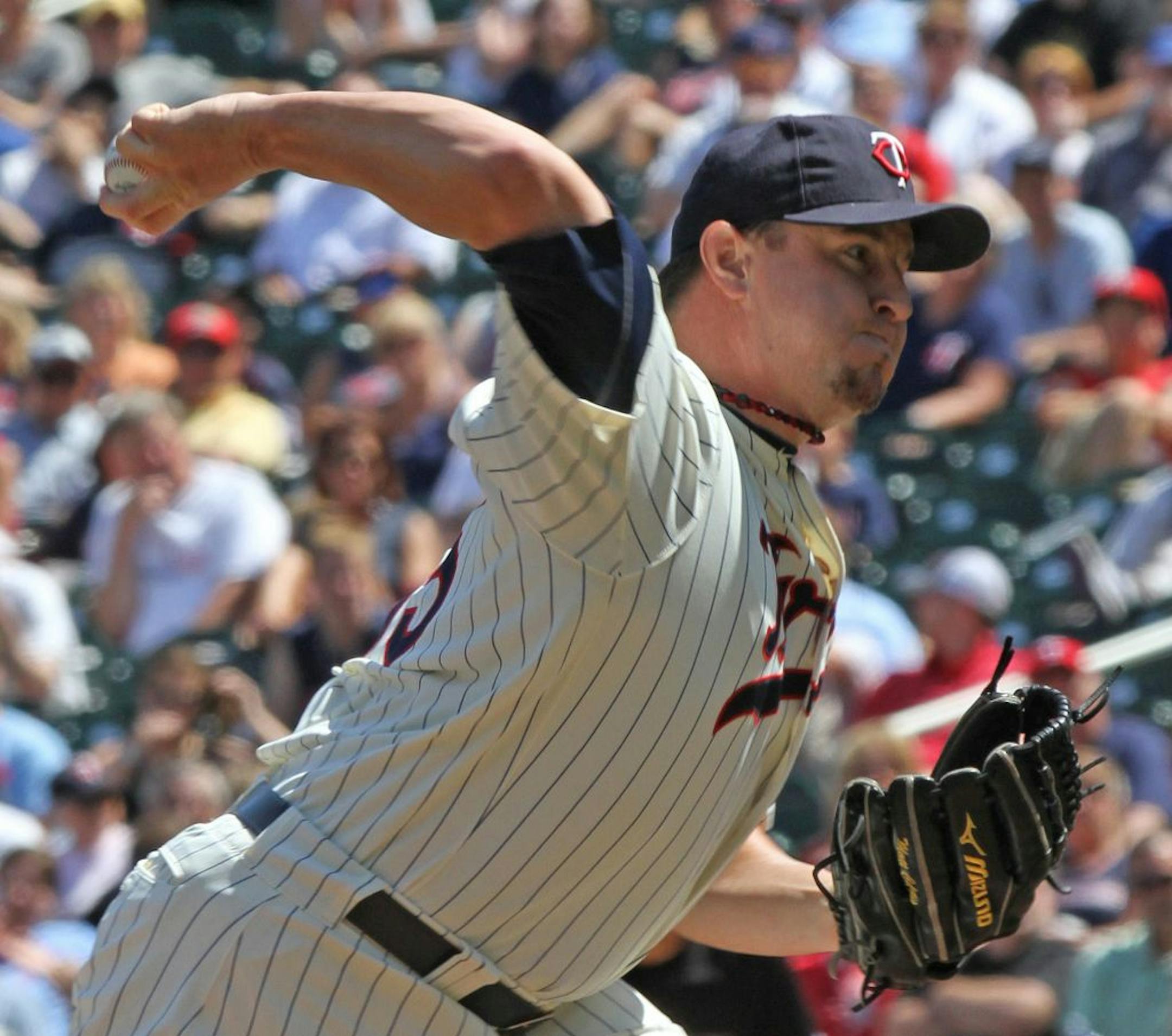 Twins reliever Matt Capps