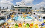 Royal Caribbean has renovated the Pool Scape on the Navigator of the Seas, in PortMiami on March 1, 2019. Royal Caribbean is in the process of spendin