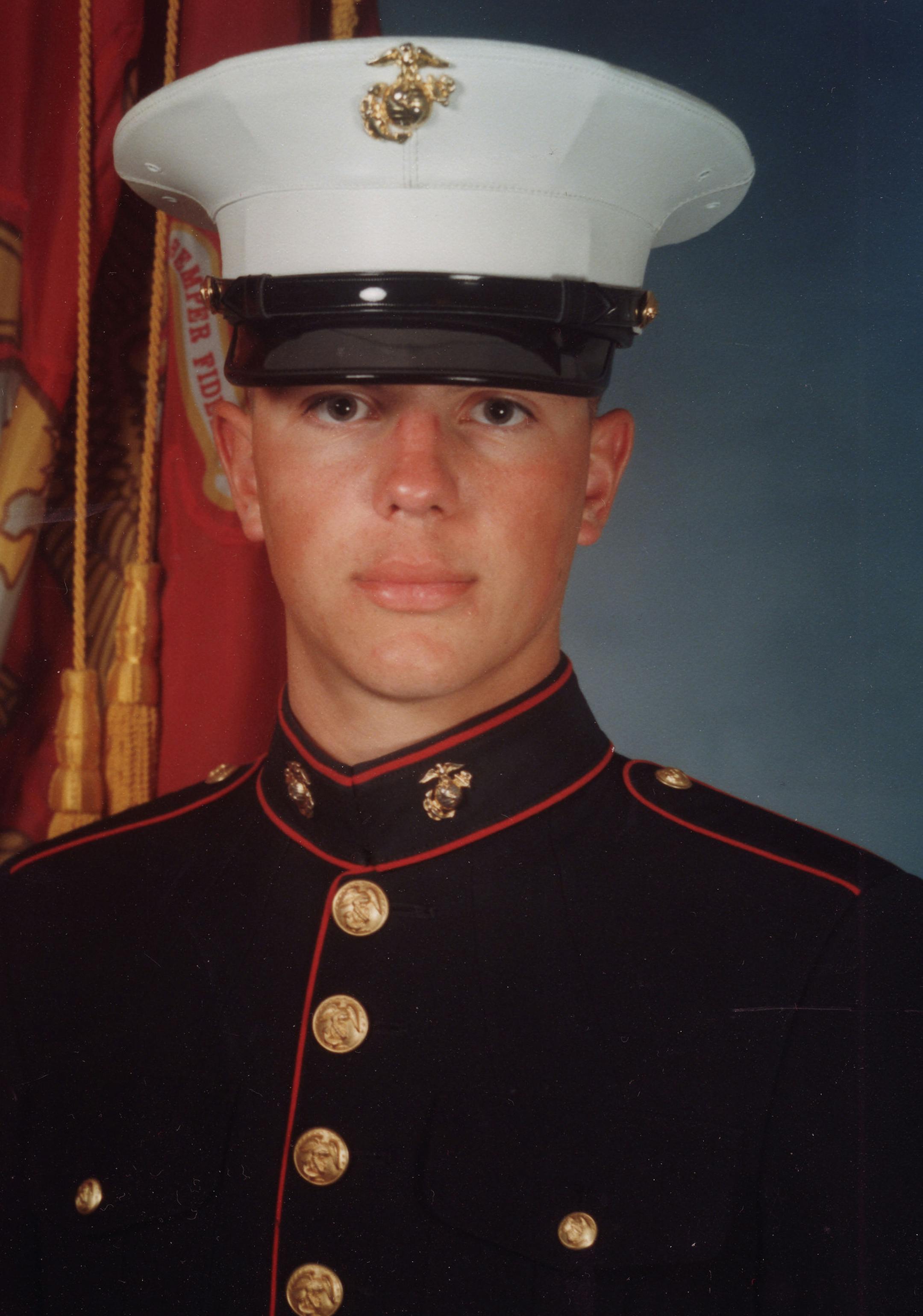U.S. Marine Lance Cpl. Daniel Olsen from Eagan, Minn., who was killed in action in Iraq on April 2, 2007