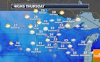 Windy With Light Snow Chances Thursday