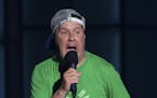 Nick Swardson performing in Montreal in &#x201c;Comedians of the World" on Netflix.
credit: Netflix