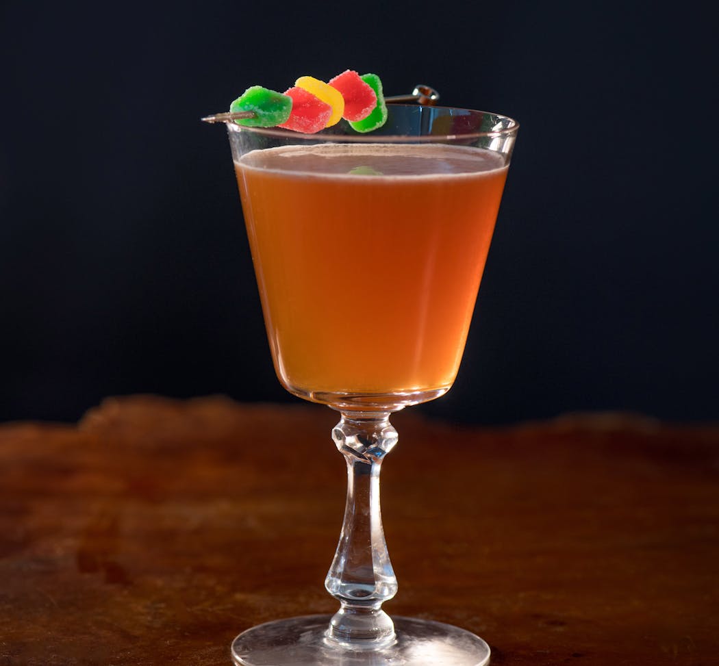 All the goodness of fruitcake, in cocktail form. From “Liquid Dessert: Cocktail Confections from Around the World” by Bryan Paiement (Red Lightning, 2023)