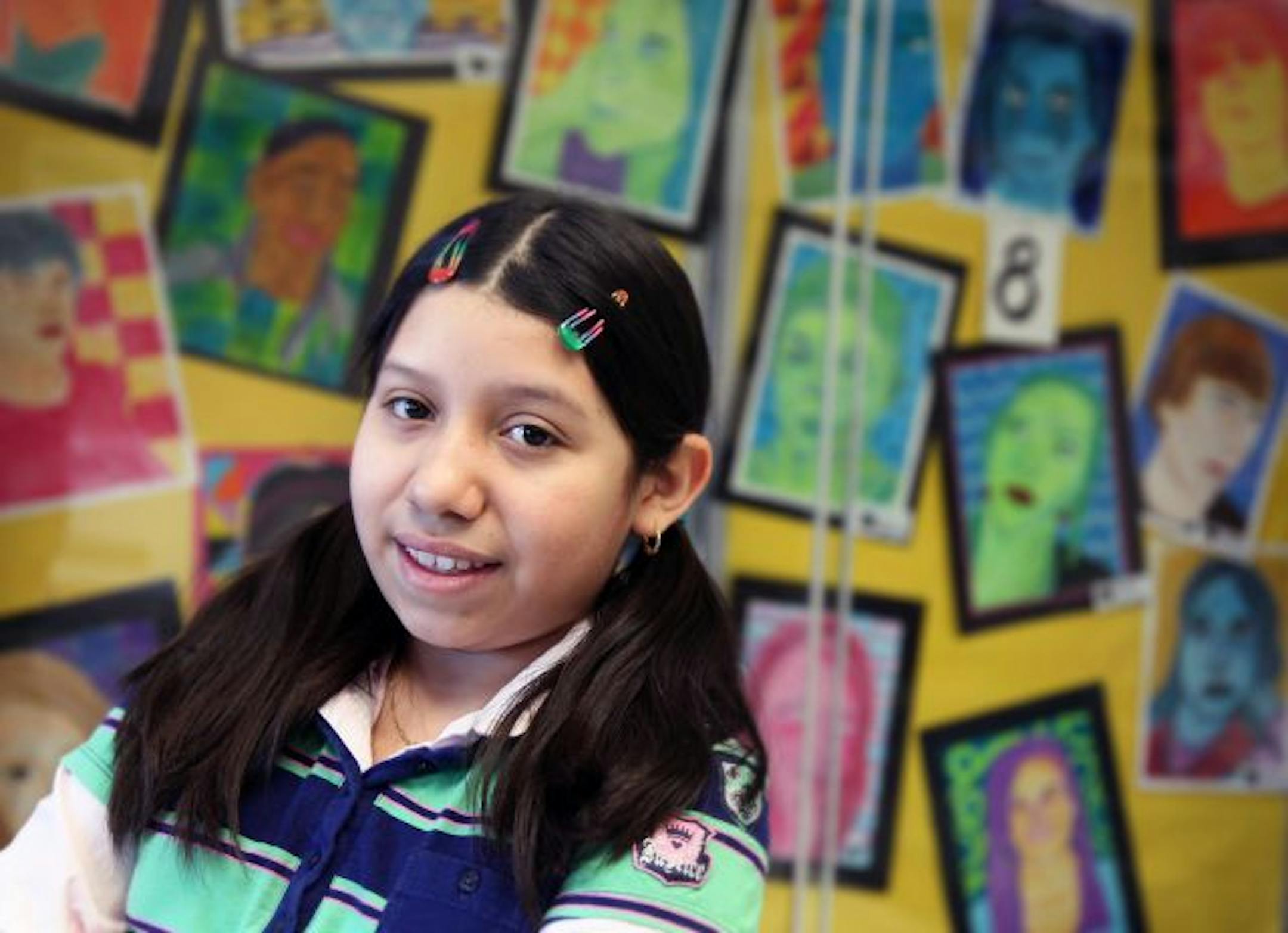 Plymouth Middle School student Alexia Krystal Martinez Avila