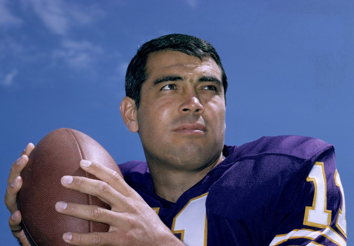 Minnesota Vikings quarterback Joe Kapp in 1968.