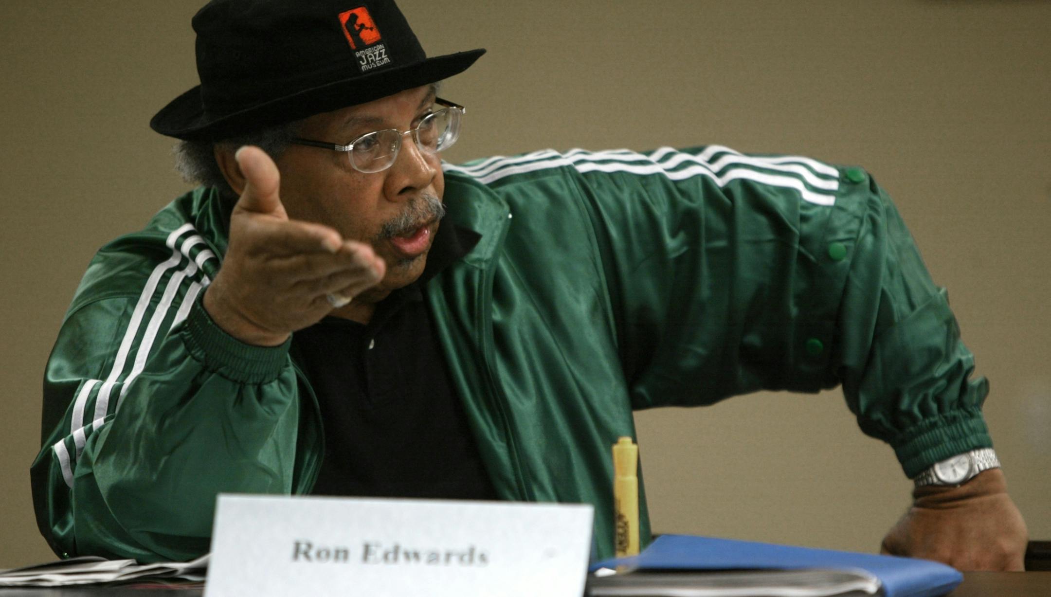 Ron Edwards in 2005 as a member of the Police Community Relations Council.