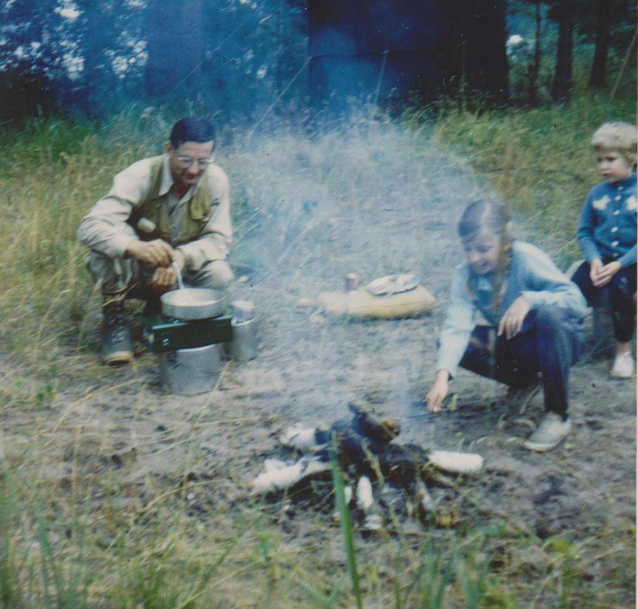 Penny Miller remembers her dad "eating local" before it was popular. Provided