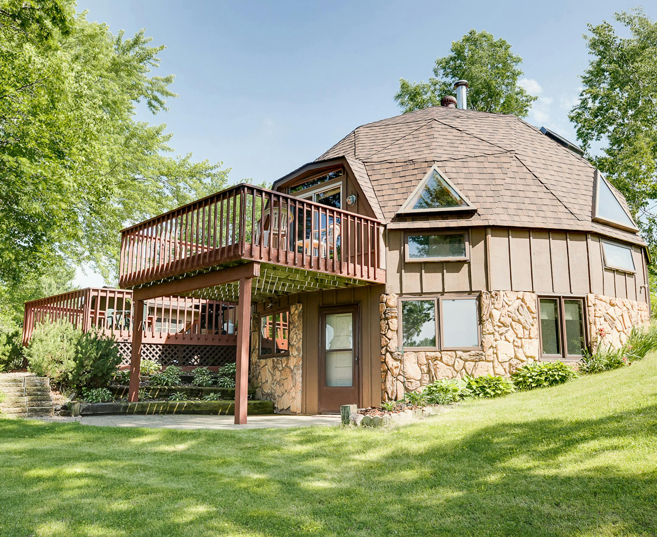 Kathy Bjorklund geodome, for Outdoors Weekend