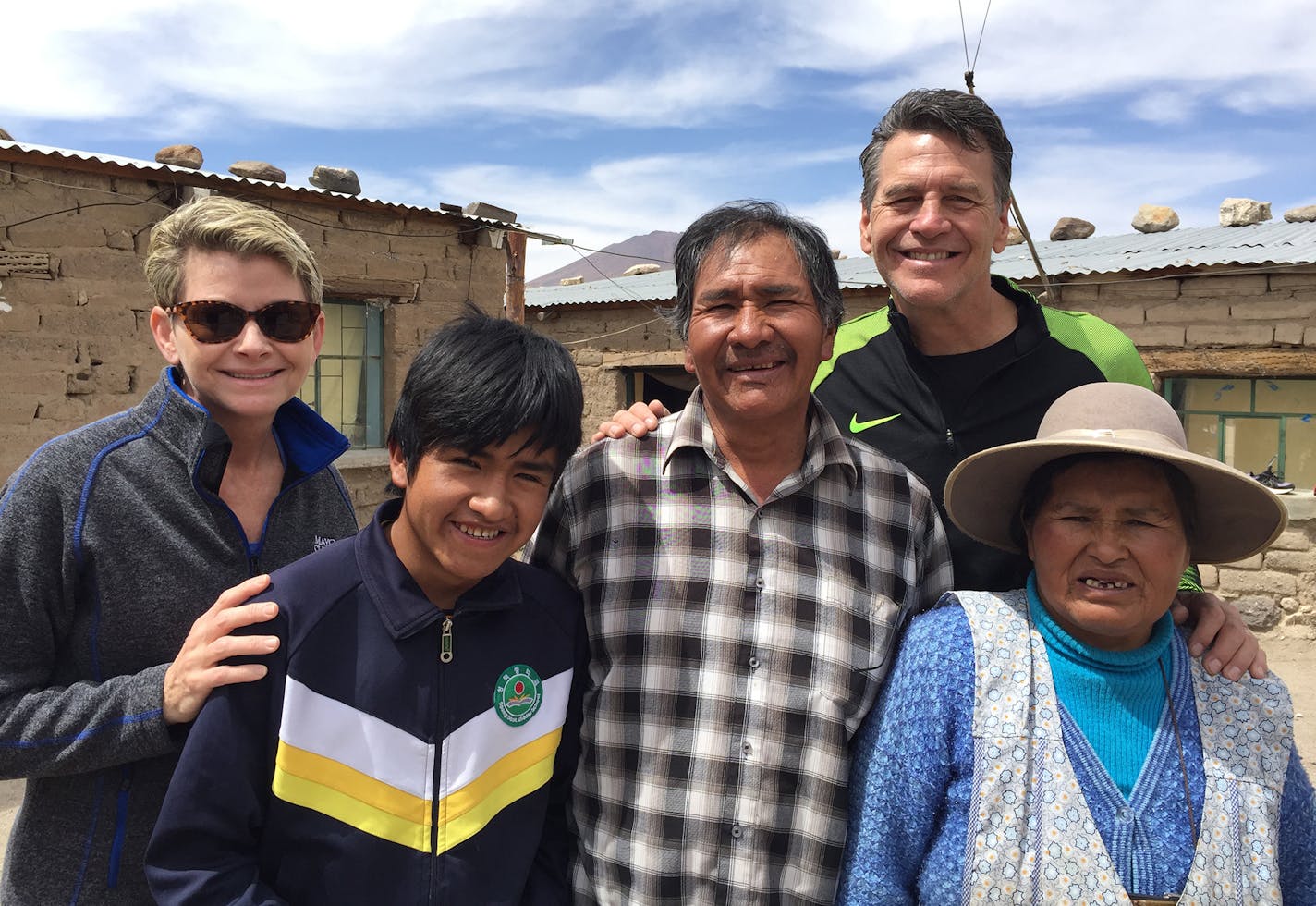 Provided Pediatric cardiologist Dr. Allison Cabalka and her husband, Jeff Cabalka, visited former patient Rodrigo and his parents, Guillermo and Nelida, in Bolivia. In 2015, Rodrigo had life-saving surgery in Minnesota as part of Children's Heart Project.