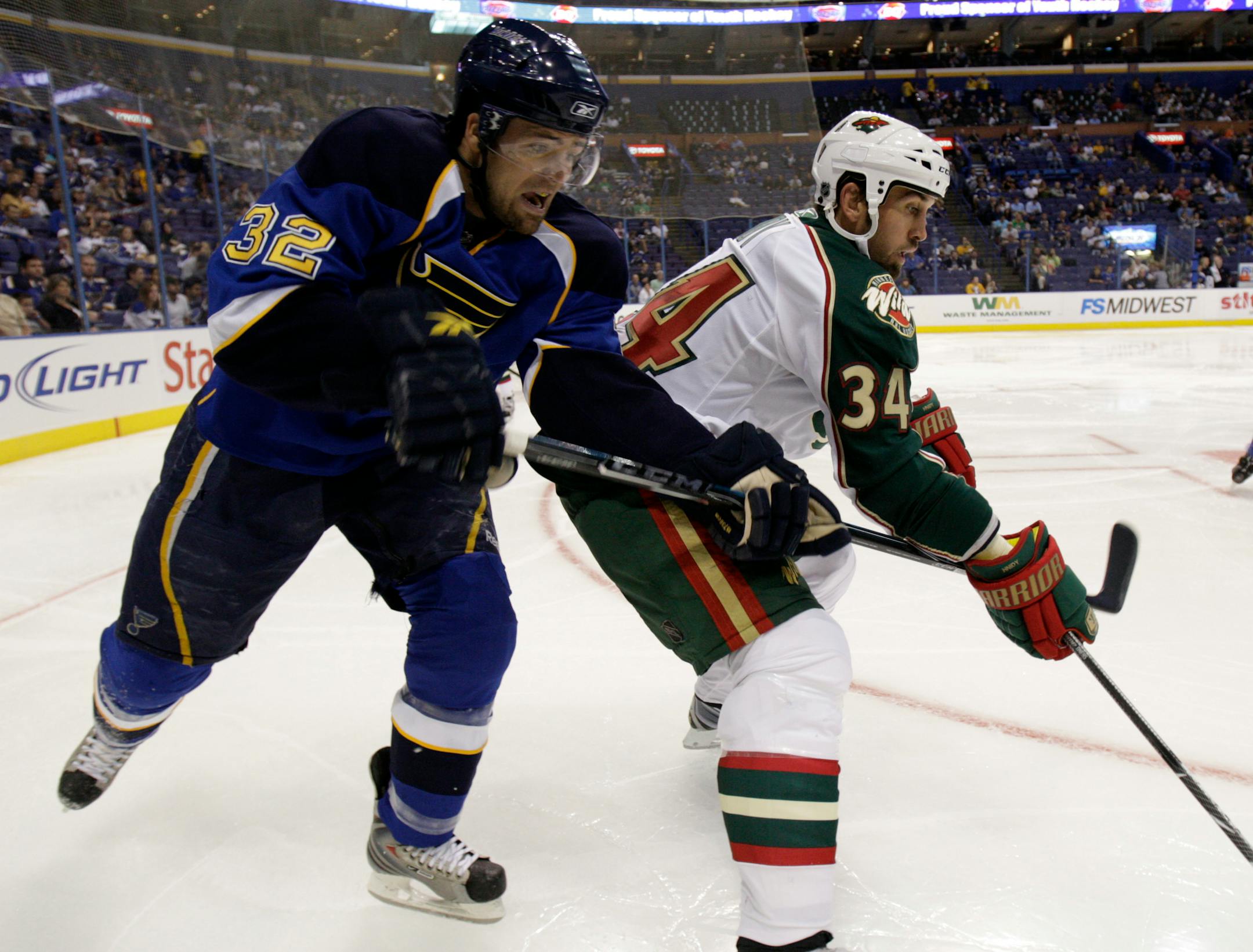 Chris Porter, left, in 2009.