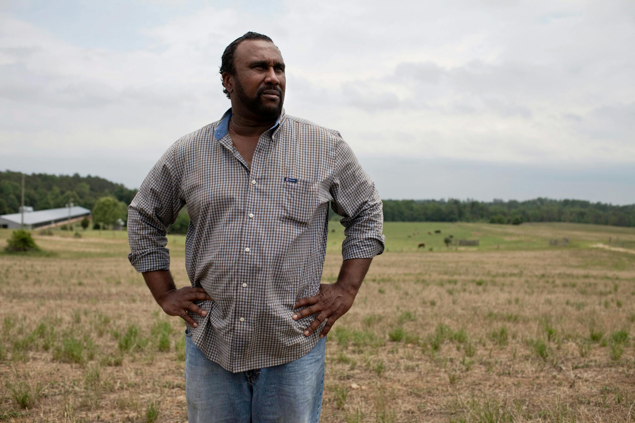 BASKERVILLE, VA — BC-OPED-BITTMAN-BLACK-FARMERS-ART-NYTSF — John Boyd Jr., a Virginia farmer, has lobbied the White House and Congress for decades on behalf of black farmers. (Jeremy M. Lange for The New York Times) — ONLY FOR USE WITH ARTICLE SLUGGED — BC-OPED-BITTMAN-BLACK-FARMERS-ART-NYTSF — OTHER USE PROHIBITED.