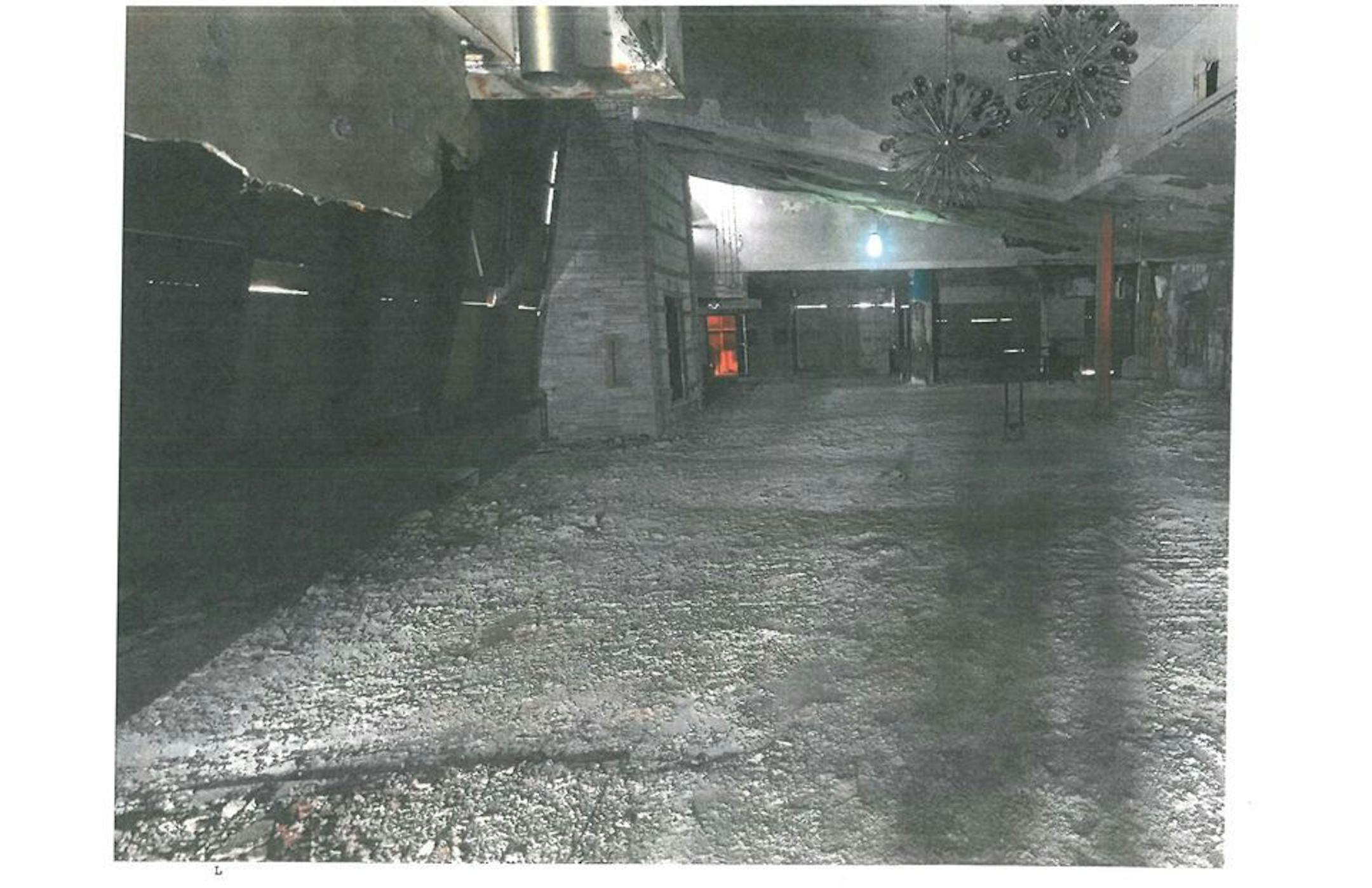 A photograph from last winter of the inside of the Terrace Theatre in Robbinsdale, submitted to the city in a blight analysis. ORG XMIT: lUczoPKulsnvzWqiZgo1