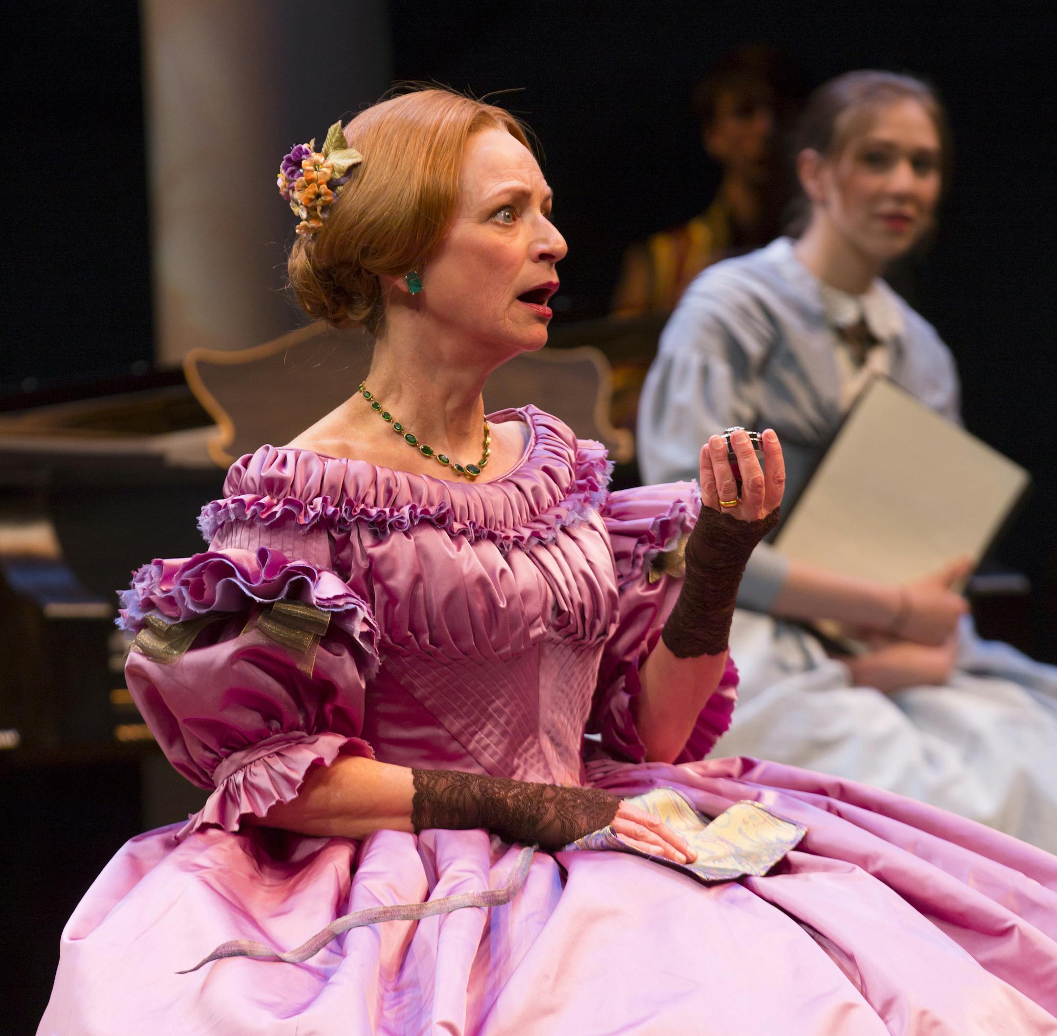 Sally Wingert as Maria in the Guthrie Theater's production of "The Primrose Path" by Crispin Whittell, based on the novel Home of the Gentry by Ivan Turgenev. Photo by T. Charles Erickson