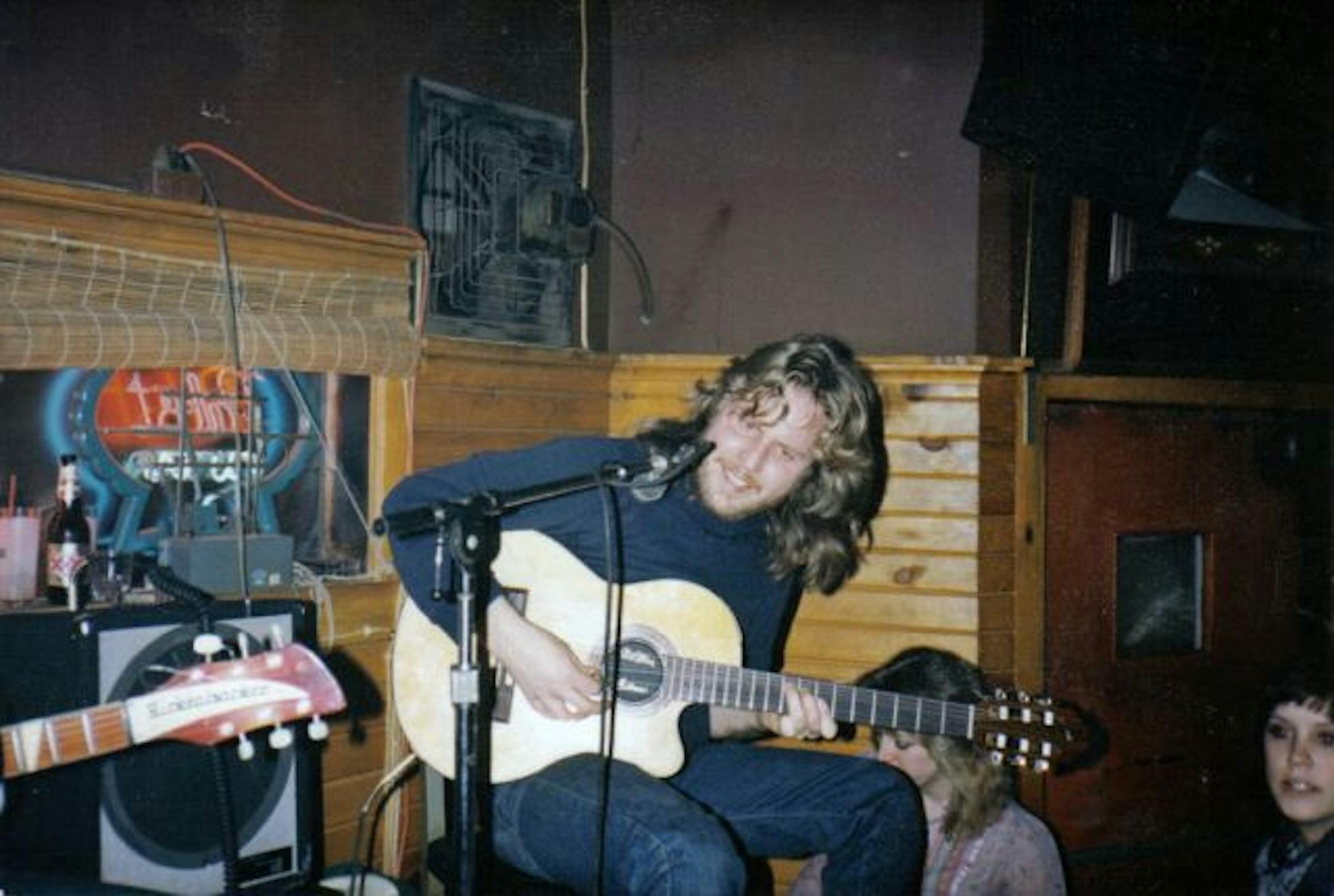 Paul Metsa, at the 400 Bar in 1982, says "the nightclubs and blood buckets are rich territory…'"