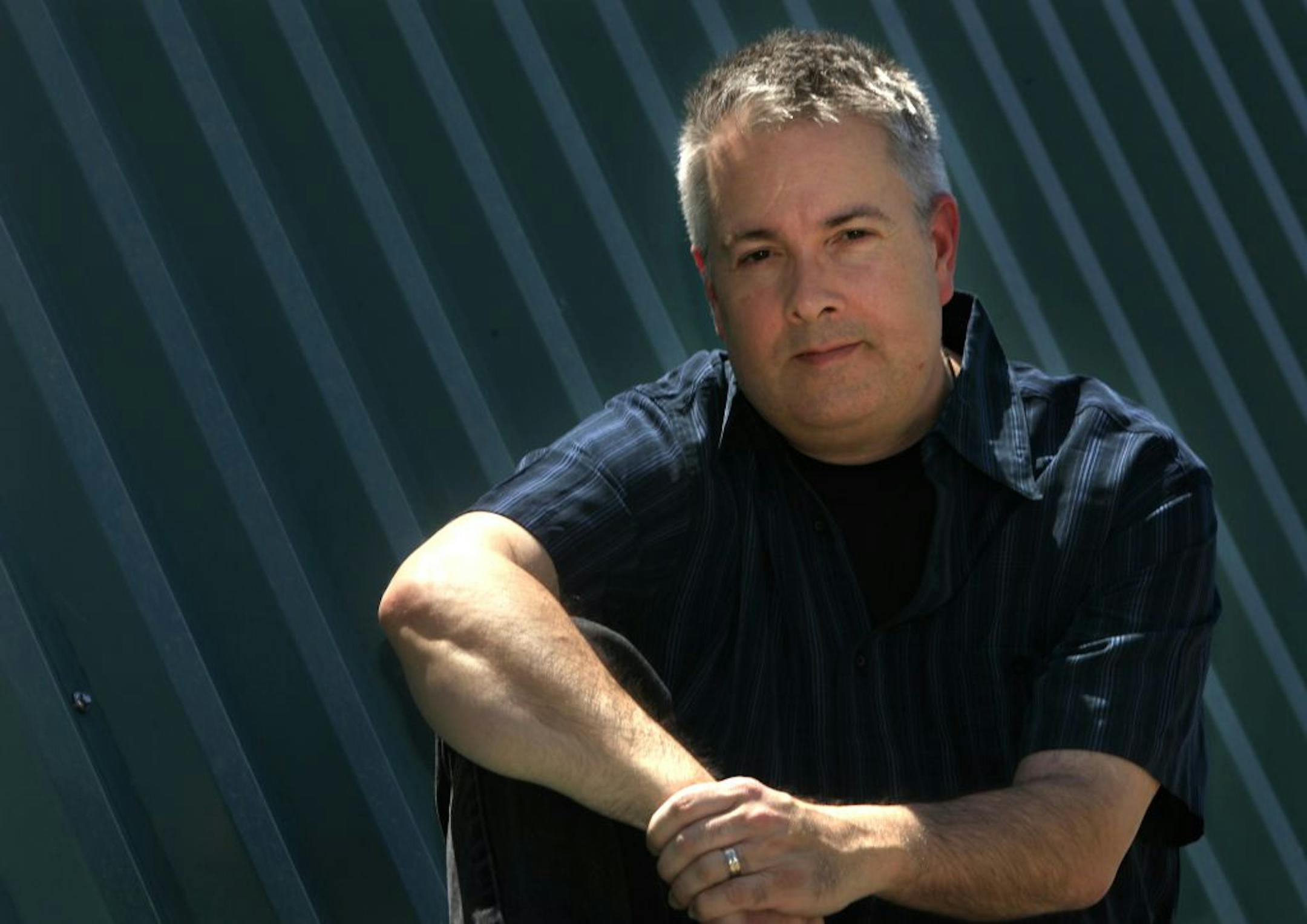 Brian Freeman at the Central Park Library in Woodbury, MN on May 15, 2012.