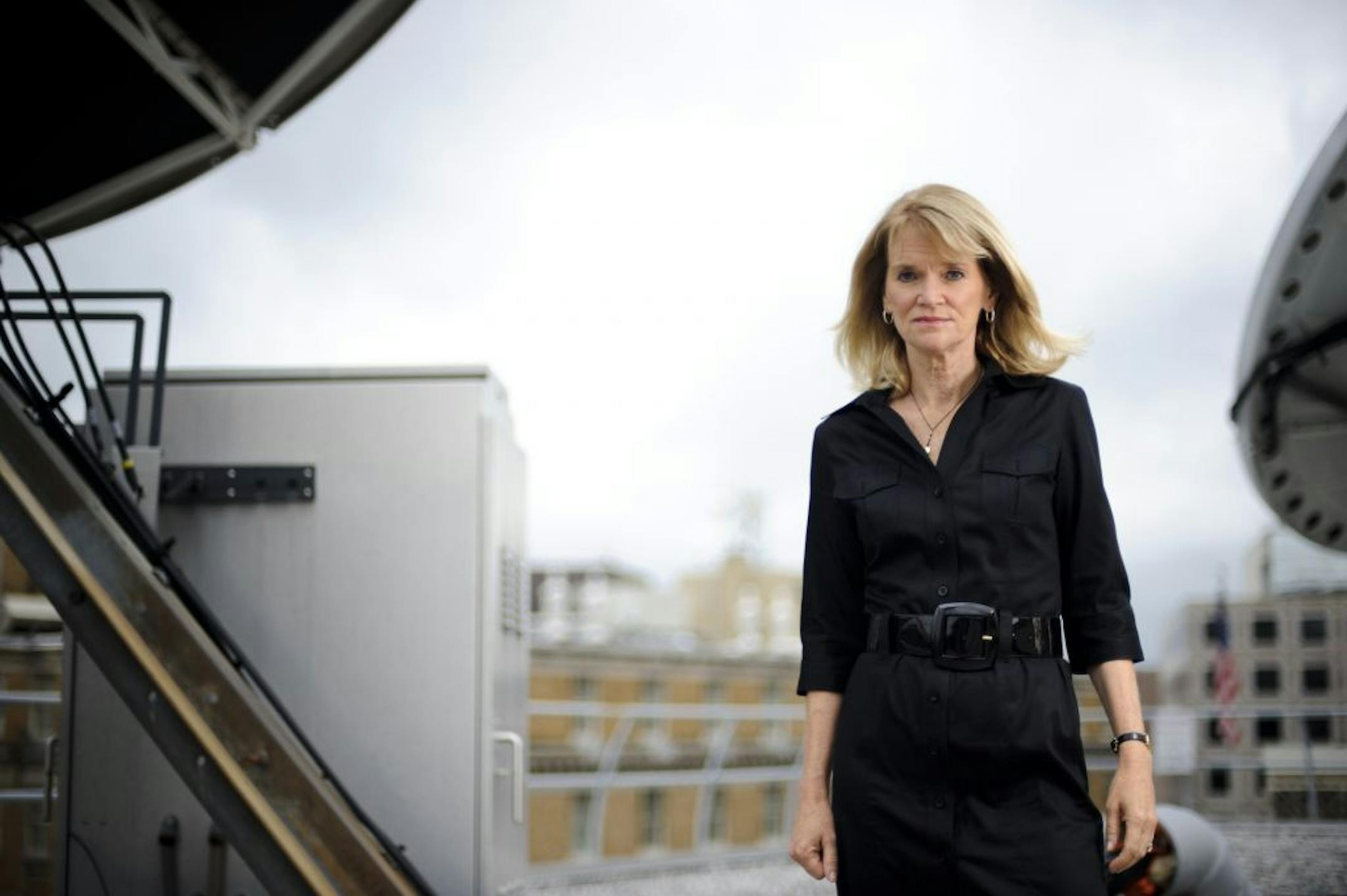 FILE -- Martha Raddatz, ABC News' senior foreign affairs correspondent, at the ABC News Bureau in Washington, Oct. 13, 2011. Raddatz will moderate the vice-presidential debate on Oct. 11.