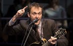 "A Prairie Home Companion" host Chris Thile performed a during Saturday night's show at the Fitzgerald Theater.