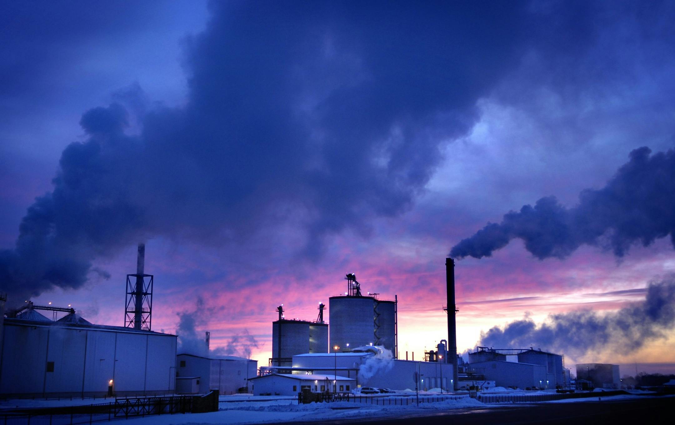 The Heartland Corn Products ethanol plant in Winthrop is shown in a 2007 file photo, (Staff photo by Glen Stubbe, gstubbe@startribune.com) ORG XMIT: MERdfc4d08c14776bec4231d36480e1e