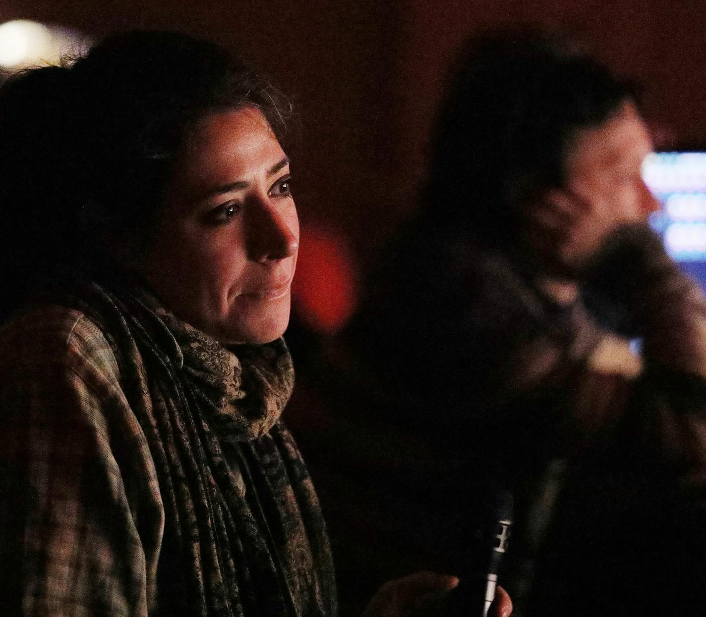 Director Rachel Chavkin watched dress rehearsal for &#x201c;The Royal Family&#x201d; at the Guthrie Theater.