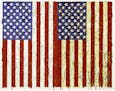 "Flags 1" (1973) by Jasper Johns.
