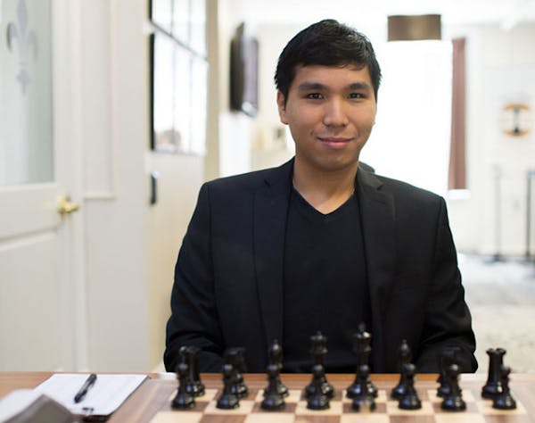 Grandmaster Wesley So during the early rounds of the U.S. Chess Championship.