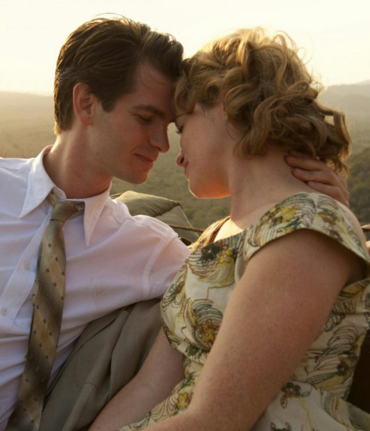 Andrew Garfield and Claire Foy in "Breathe."