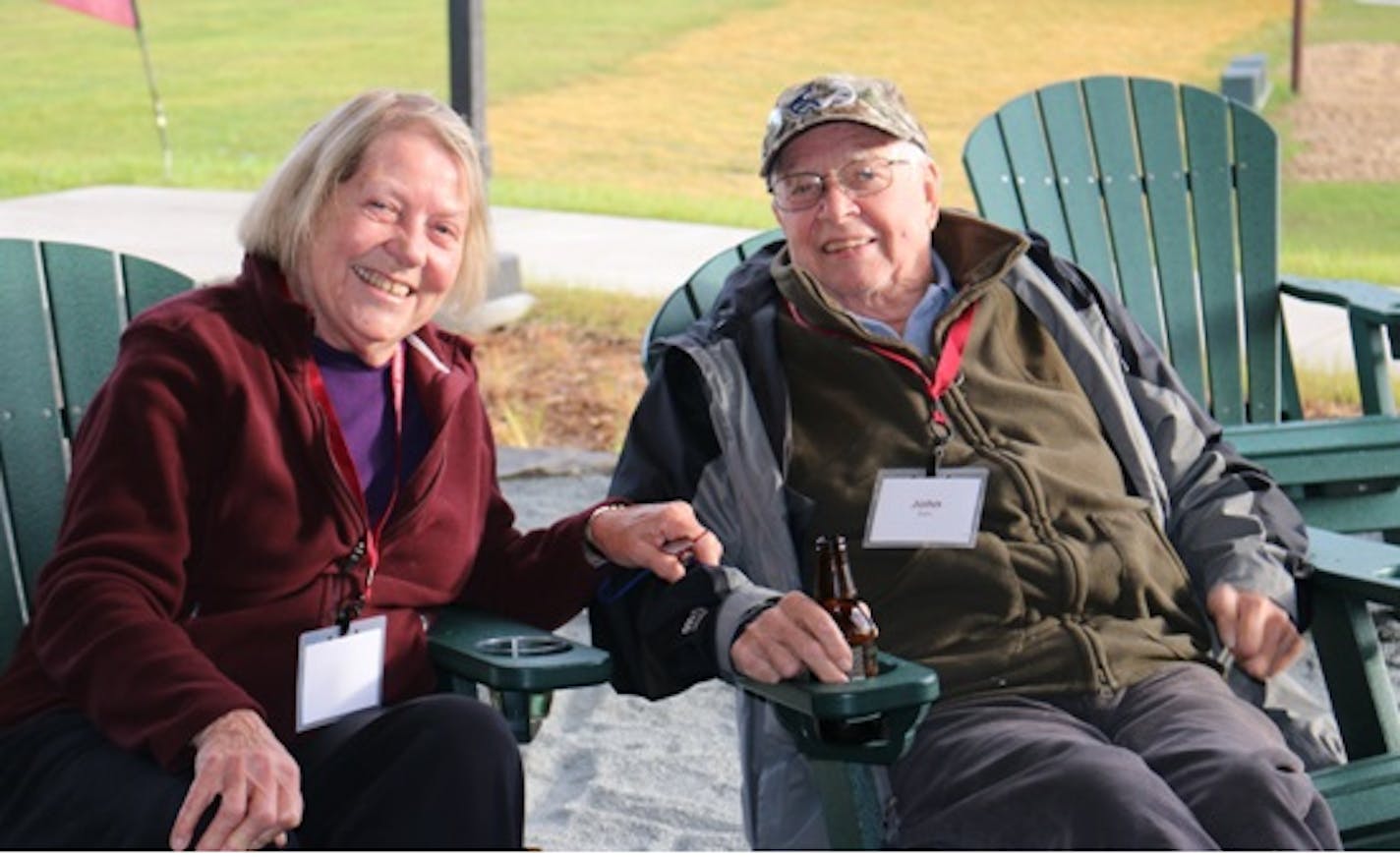 Joyce and John Tester