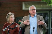 Gov. Tim Walz, pictured here at an event in mid-August, has called the Minnesota Legislature back for a fourth special session in response to the coro
