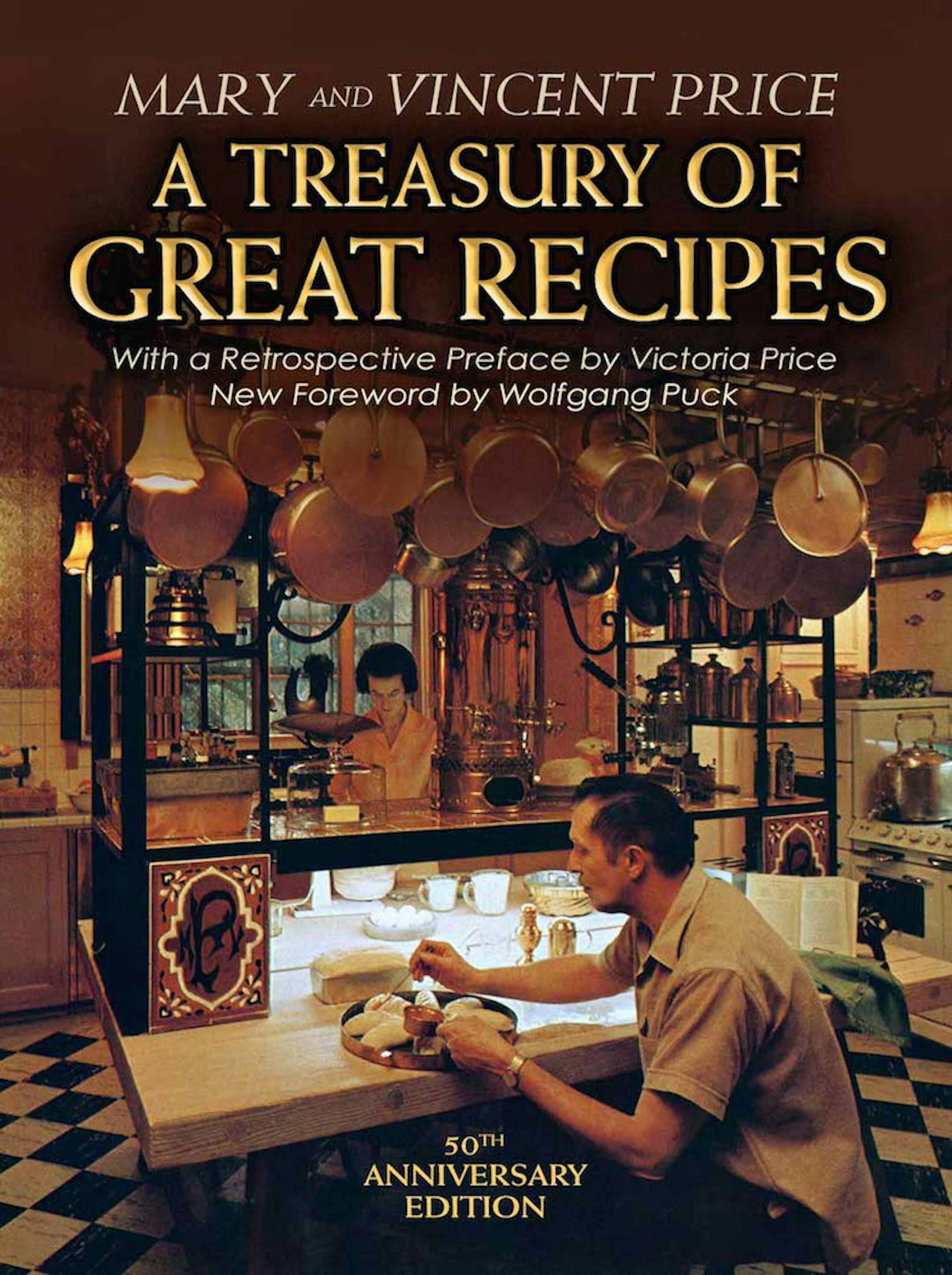 The 50th Anniversary of Mary and Vincent Price's "A Treasury of Great Recipes."