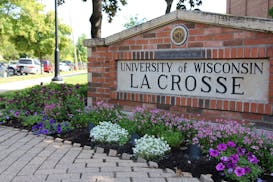 A photo posted on the Facebook page of the University of Wisconsin-La Crosse shows the college campus.