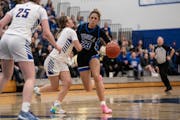 Minnetonka’s Aaliyah Crump and the Skippers visit Hopkins in a Lake Conference heavyweight matchup Friday.