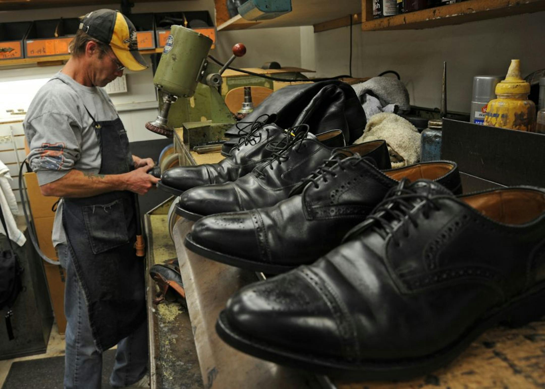 Bill Roase, the third-generation owner of Ralph's Shoe Service, says Southdale Center is forcing him to move to make way for a new food court, and he says the mom-and-pop shop can't afford the cost of relocating. Roase plans to close up shop for good after Christmas Eve.