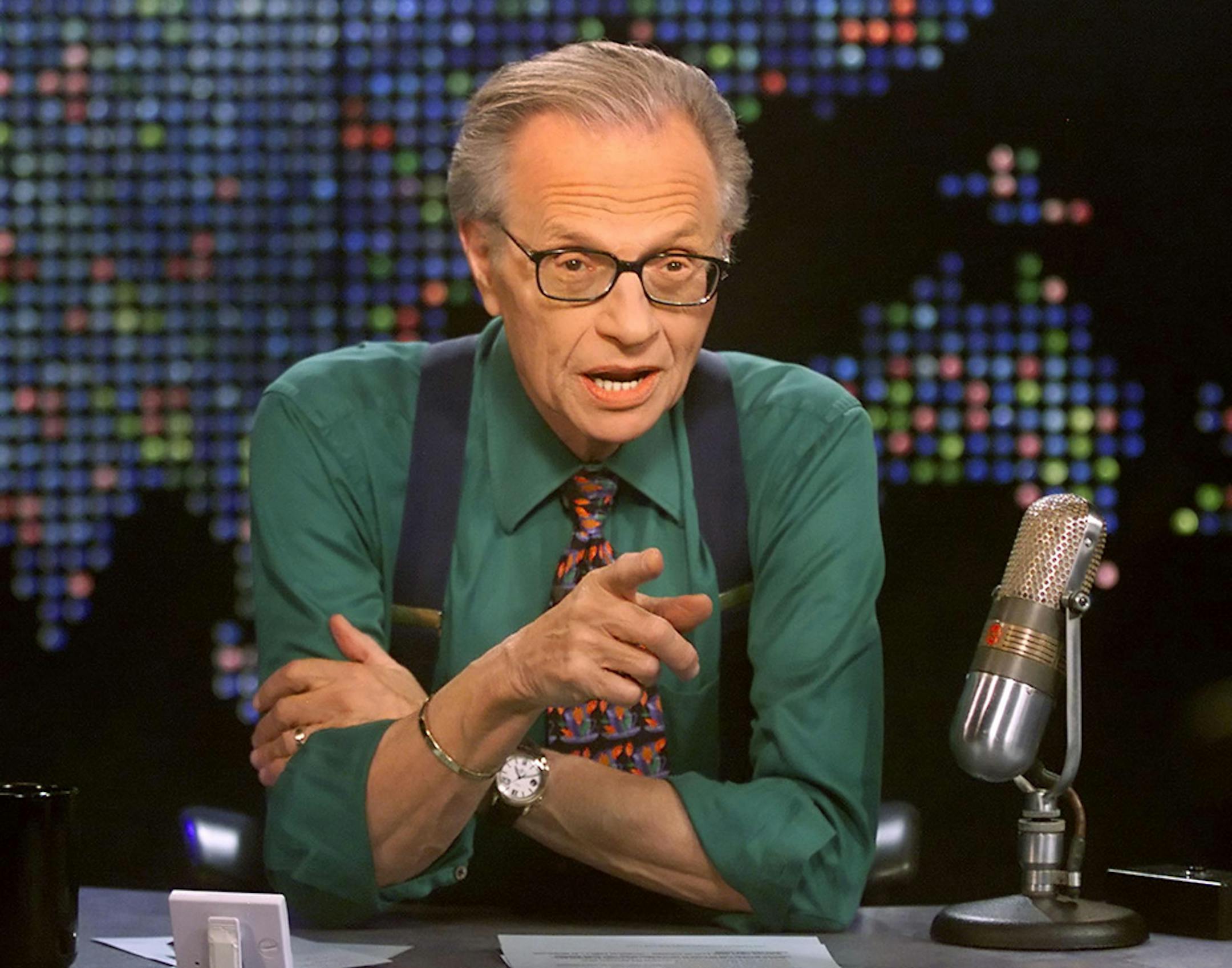 FILE - Larry King