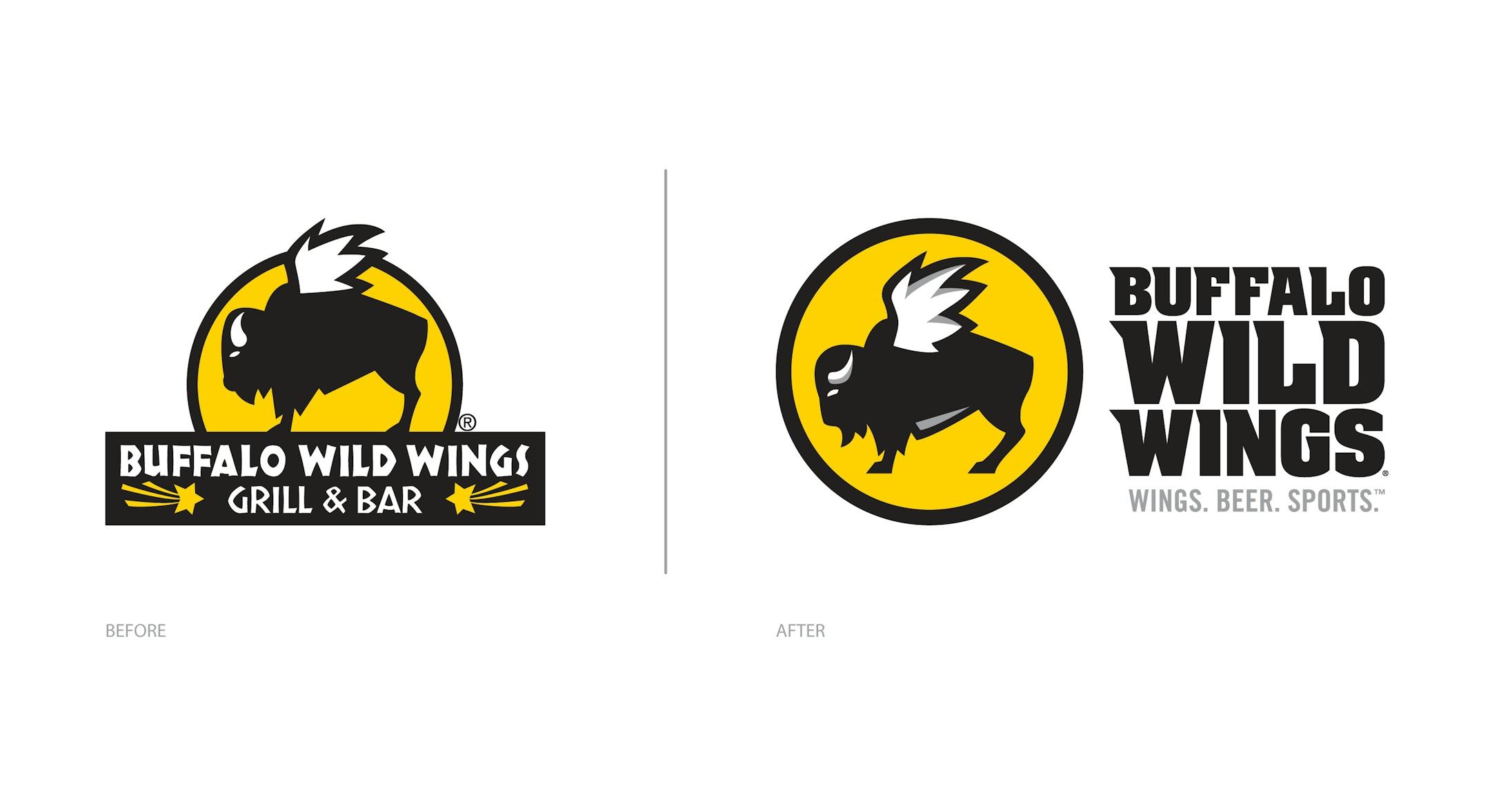 Buffalo Wild Wings' new logo