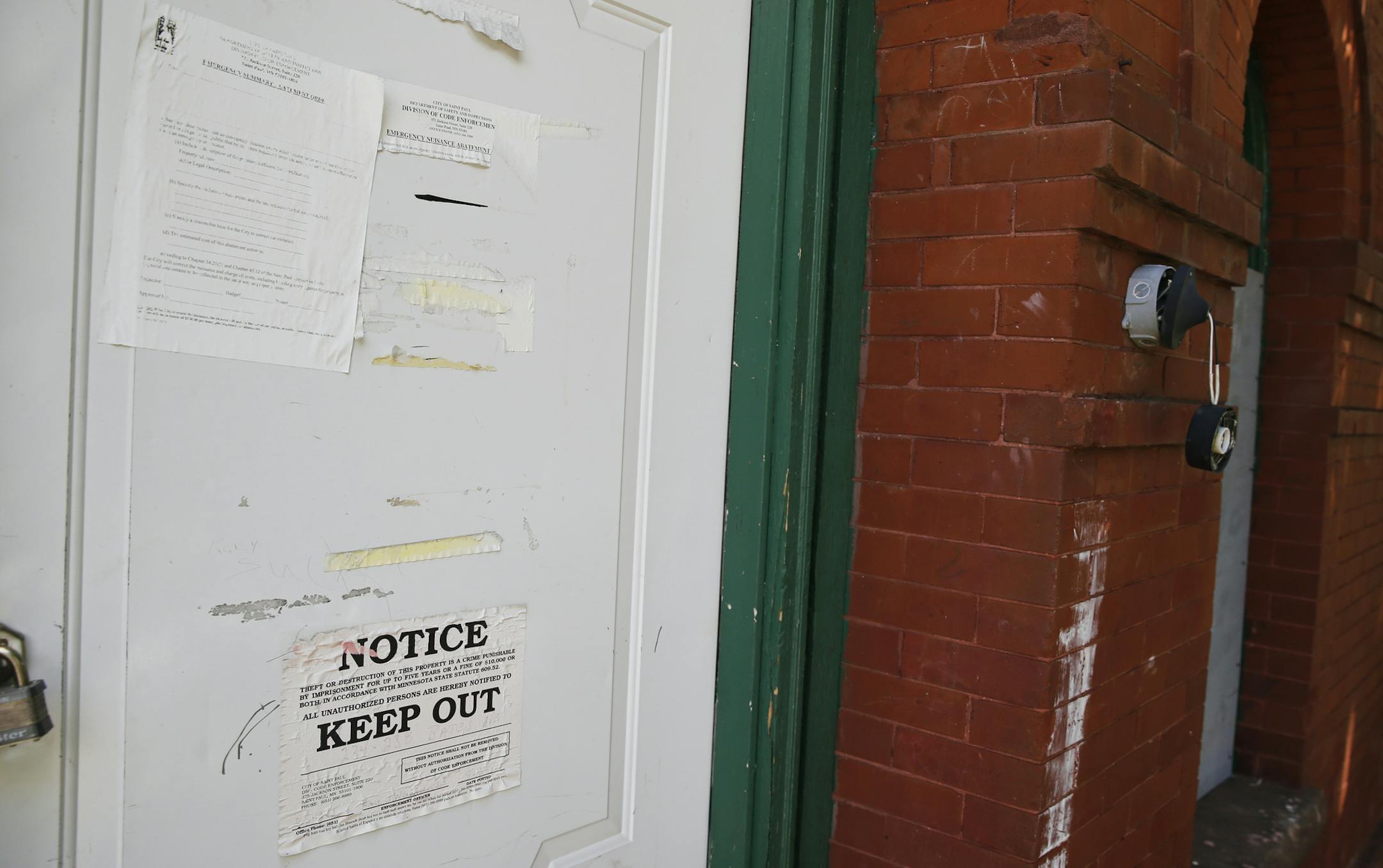 By the 1980s, the Euclid Flats building had become a poorly managed property that was home to drug dealing. It now stands vacant.