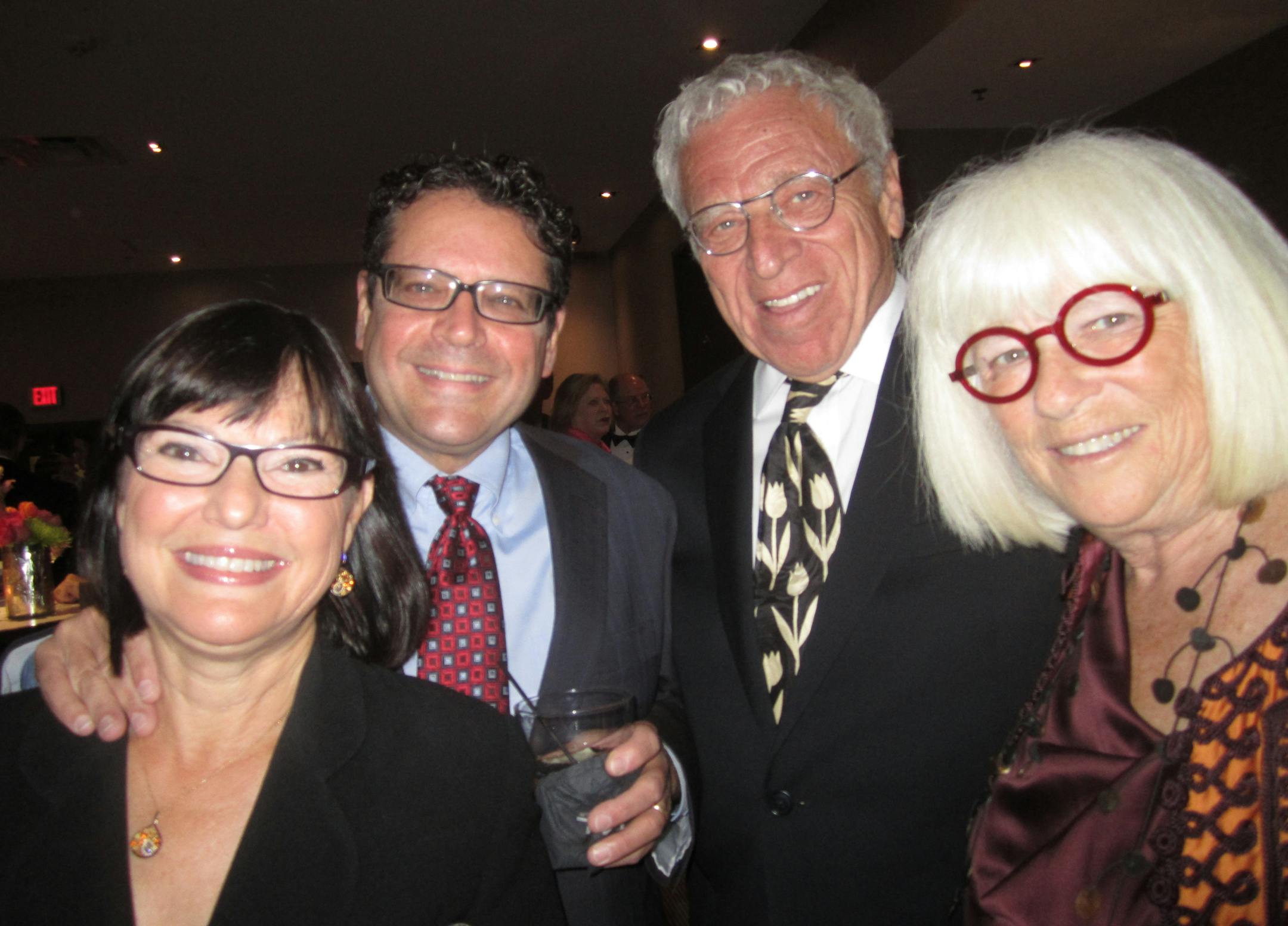 Terri Bonoff, Matthew Knopf and Sam and Sylvia Kaplan.