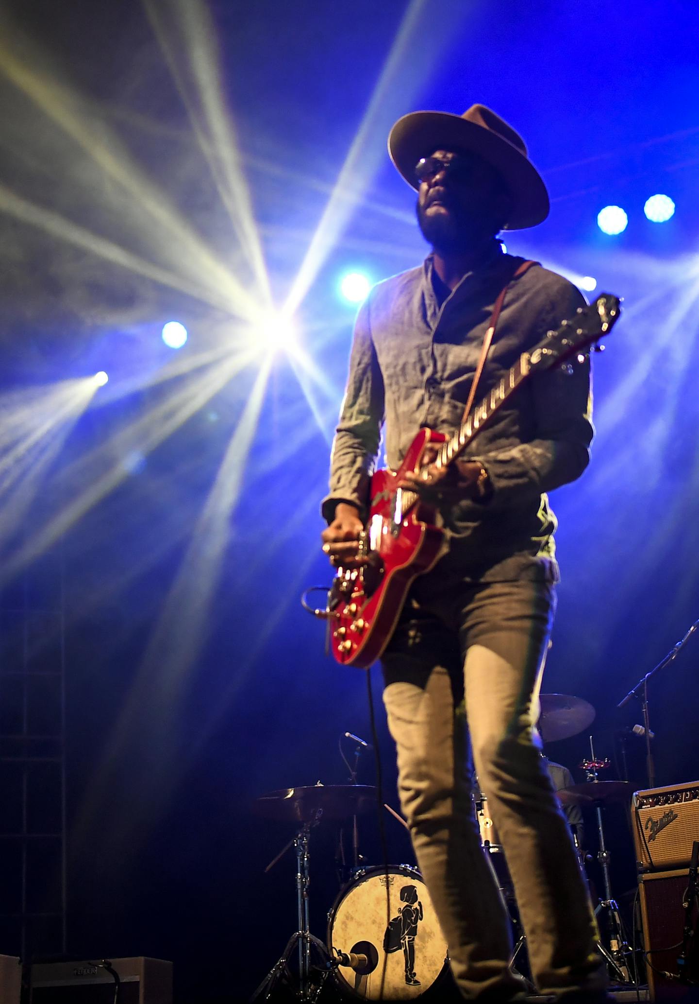 ] AARON LAVINSKY &#x2022; aaron.lavinsky@startribune.com Gary Clark Jr. performed Saturday, Sept. 8, 2018 at the Surly Festival Field in Minneapolis, Minn.