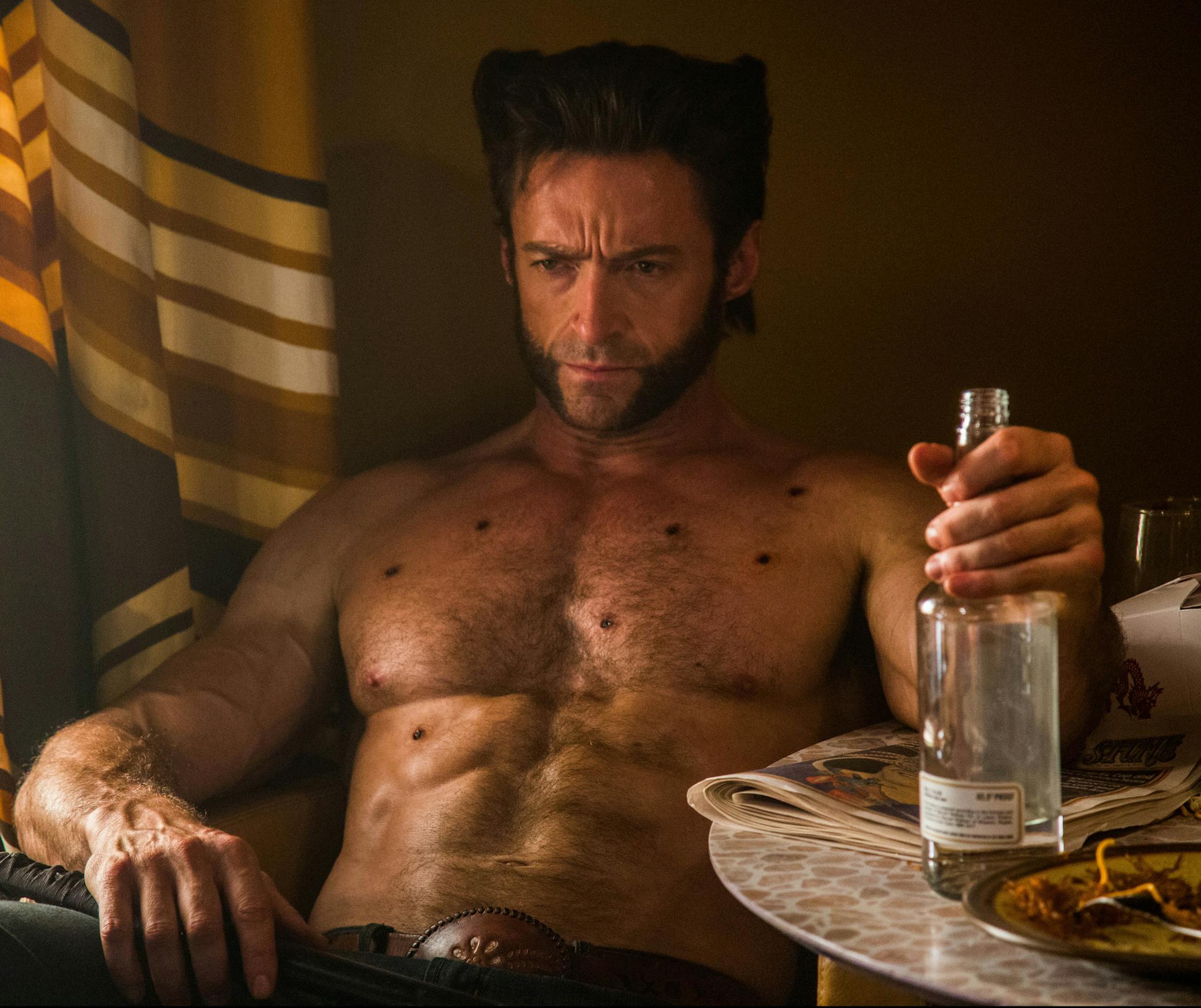 DF-07871 Hugh Jackman as Logan in X-Men: Days of Future Past.