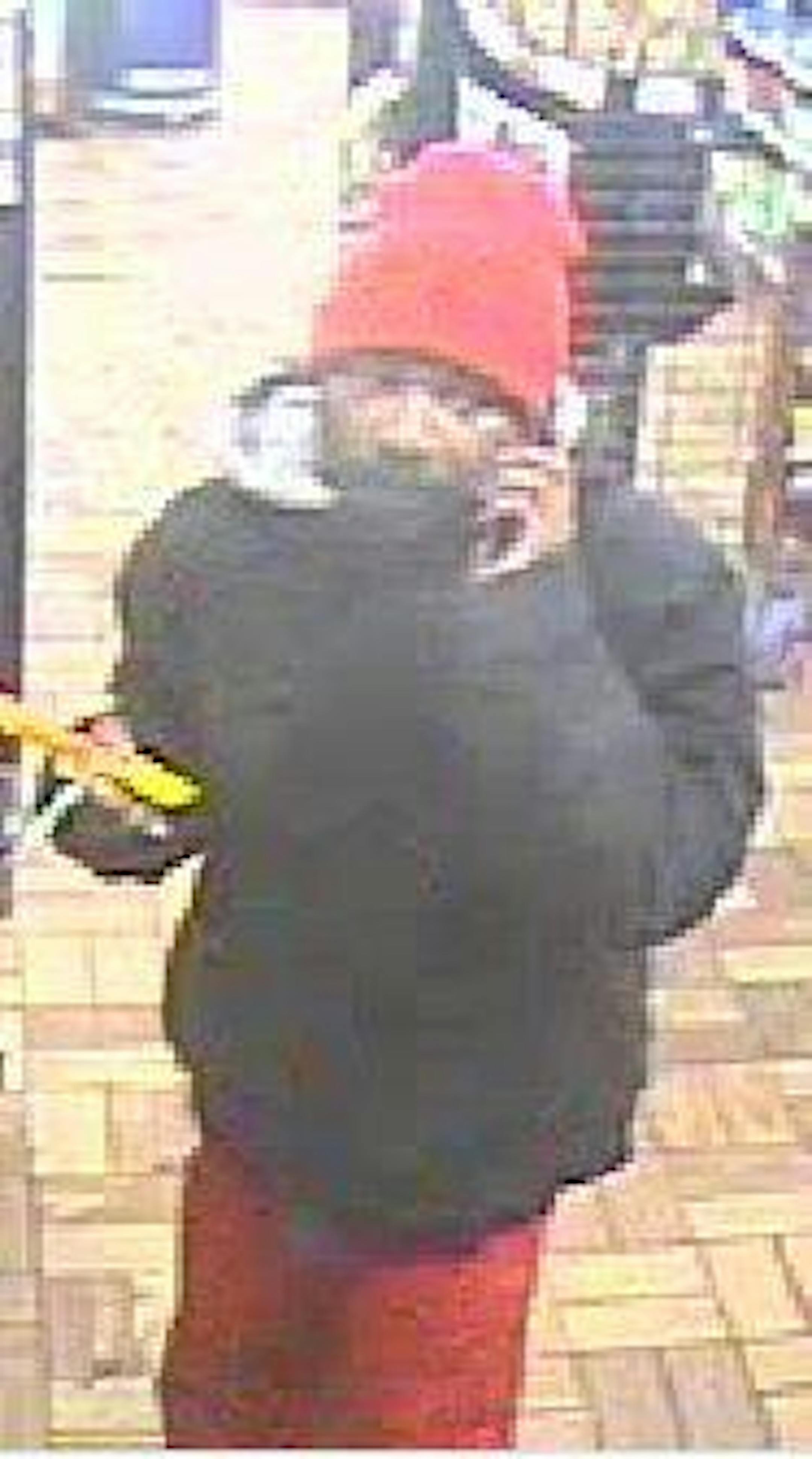 Police are looking for this man, who is suspected of attacking an elderly man Thursday night.