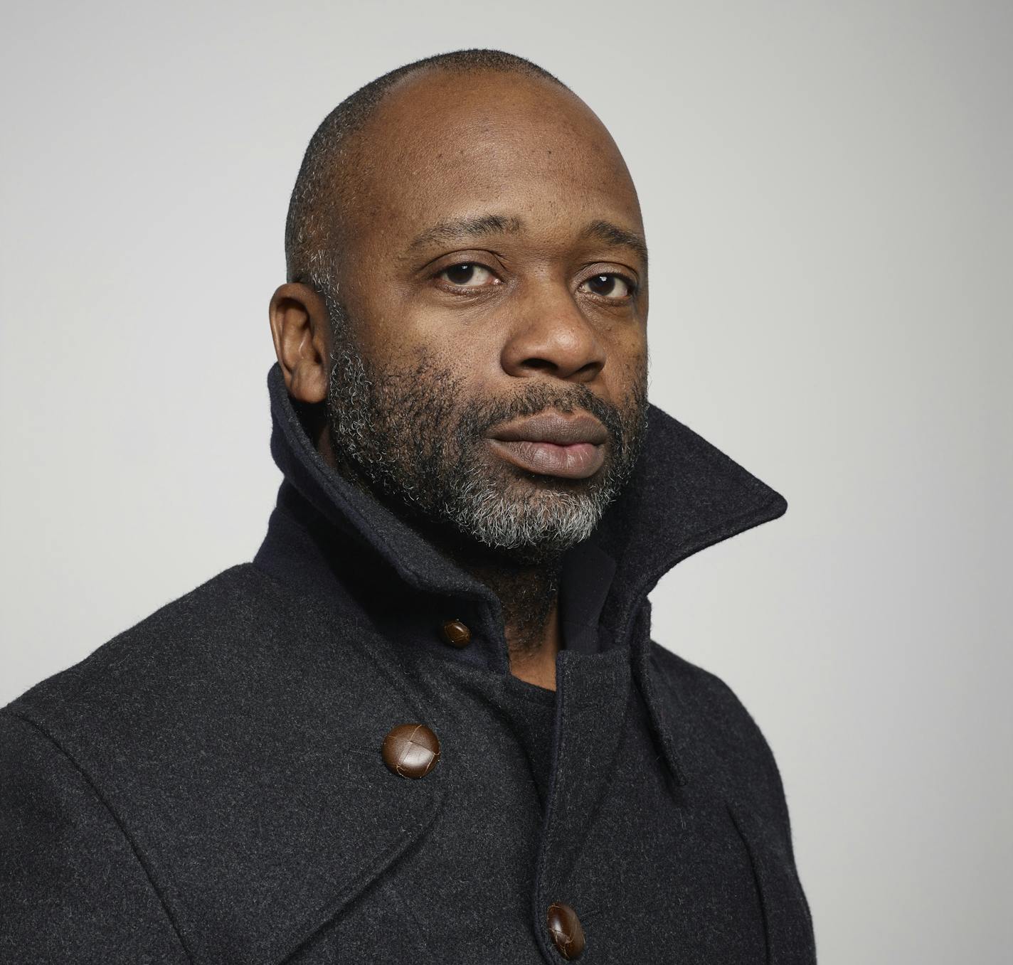 Portrait of Theaster Gates by Gene Pittman, November 18, 2014.