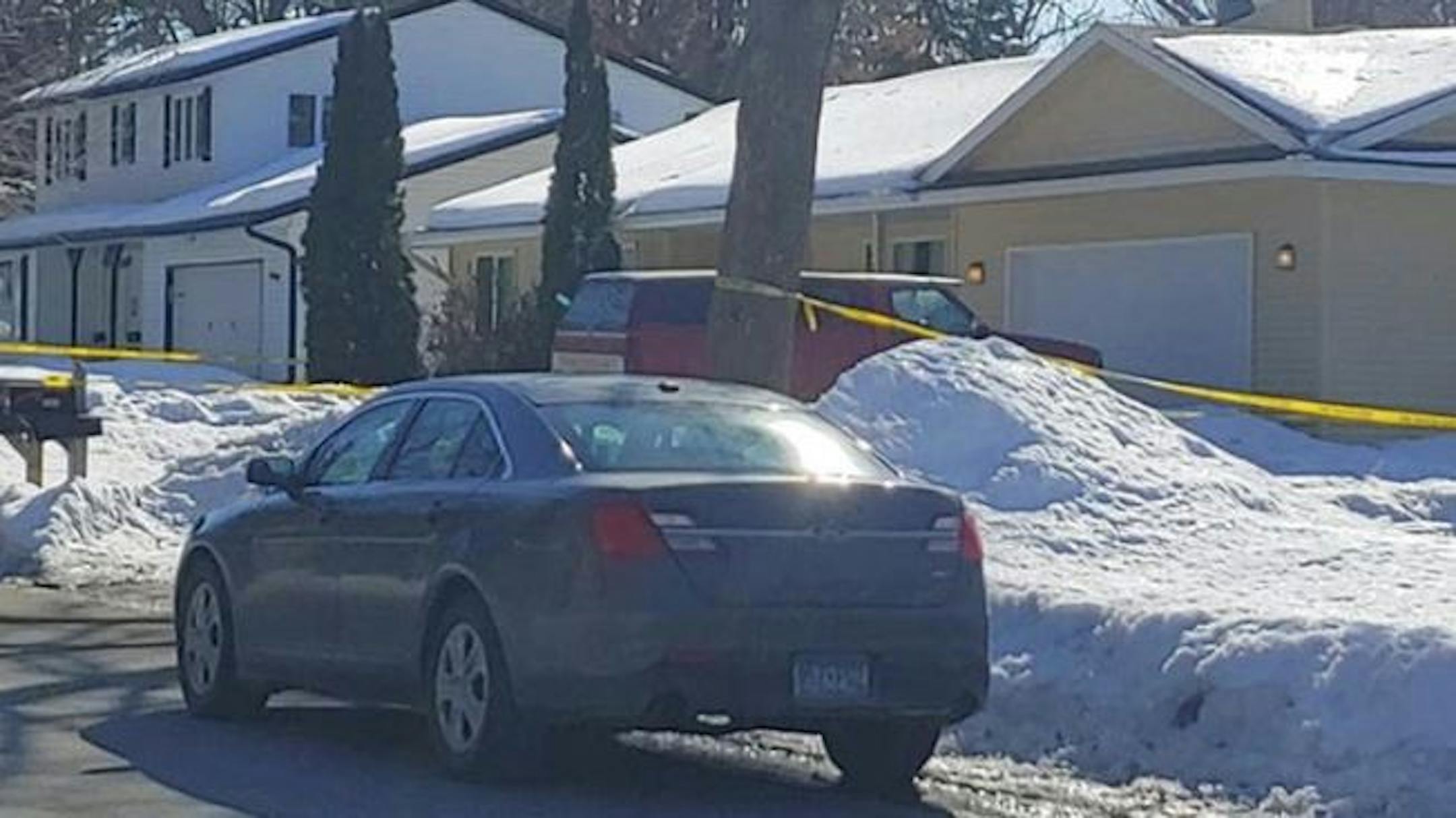 A sheriff's deputy shot and killed a man at this home in Lakeville on Friday.
