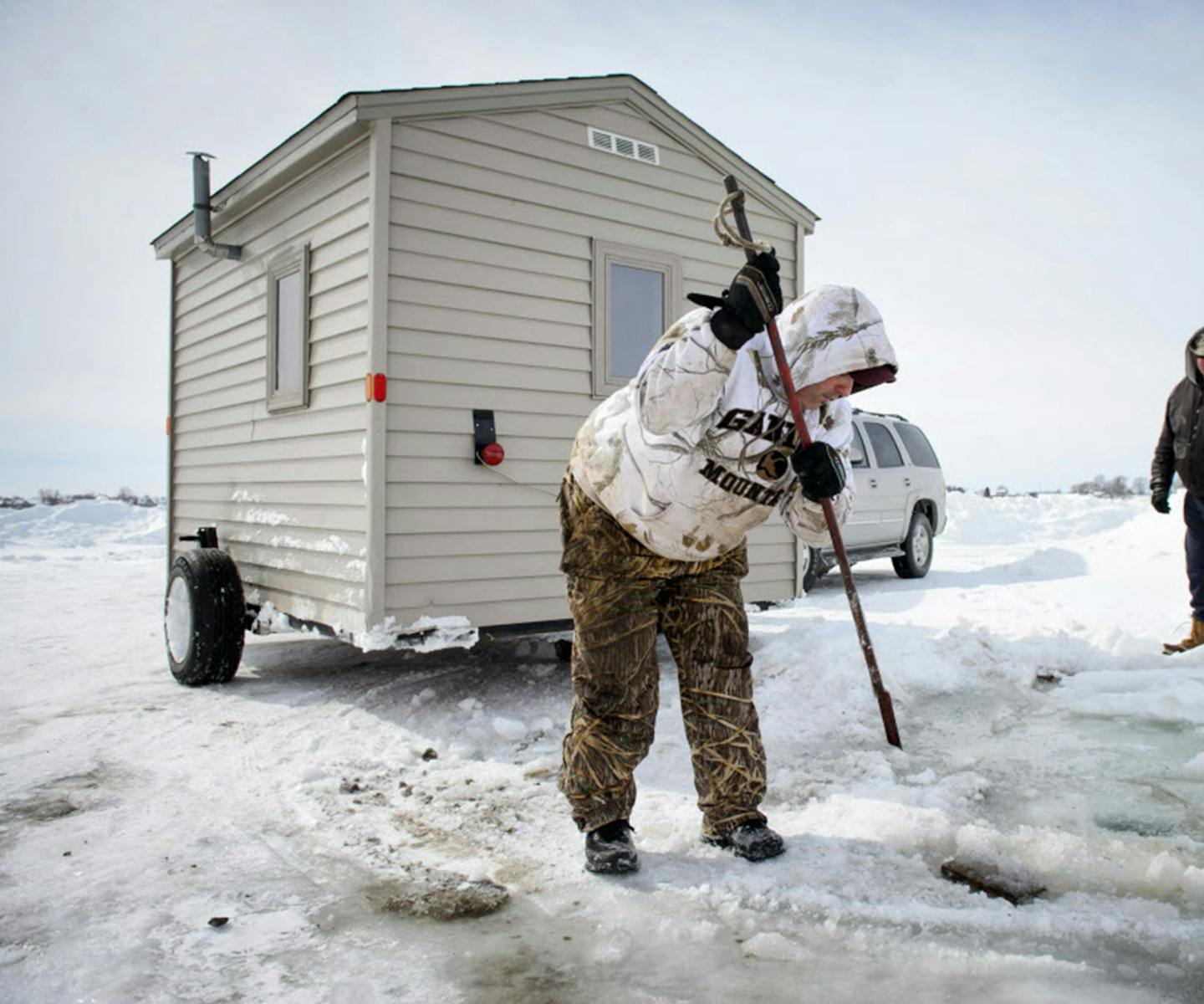 Boom in 'wheel house' sales means more people ice fishing