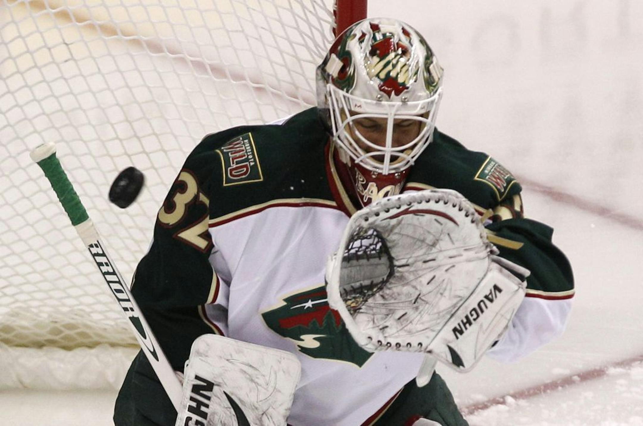 Wild goalie Niklas Backstrom