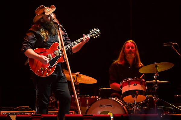 Chris Stapleton opened for George Strait at U.S. Bank Stadium last November, pictured here, but he last played a Twin Cities headlining show in 2017.